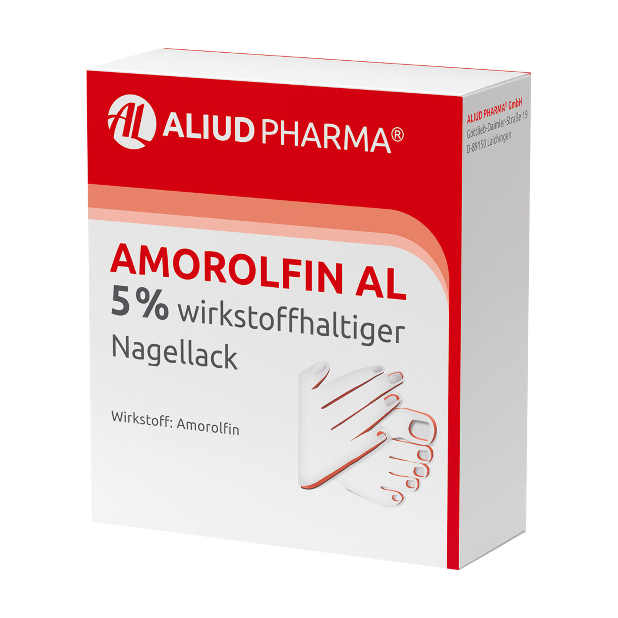 Amorolfin Al 5% Wirkstoffhaltiger Nagellack - None