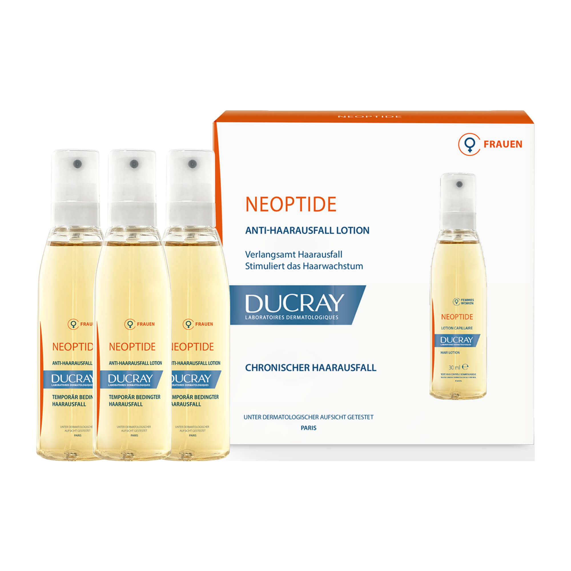 Ducray Neoptide Anti-Haarausfall Lotion Für Frauen - None