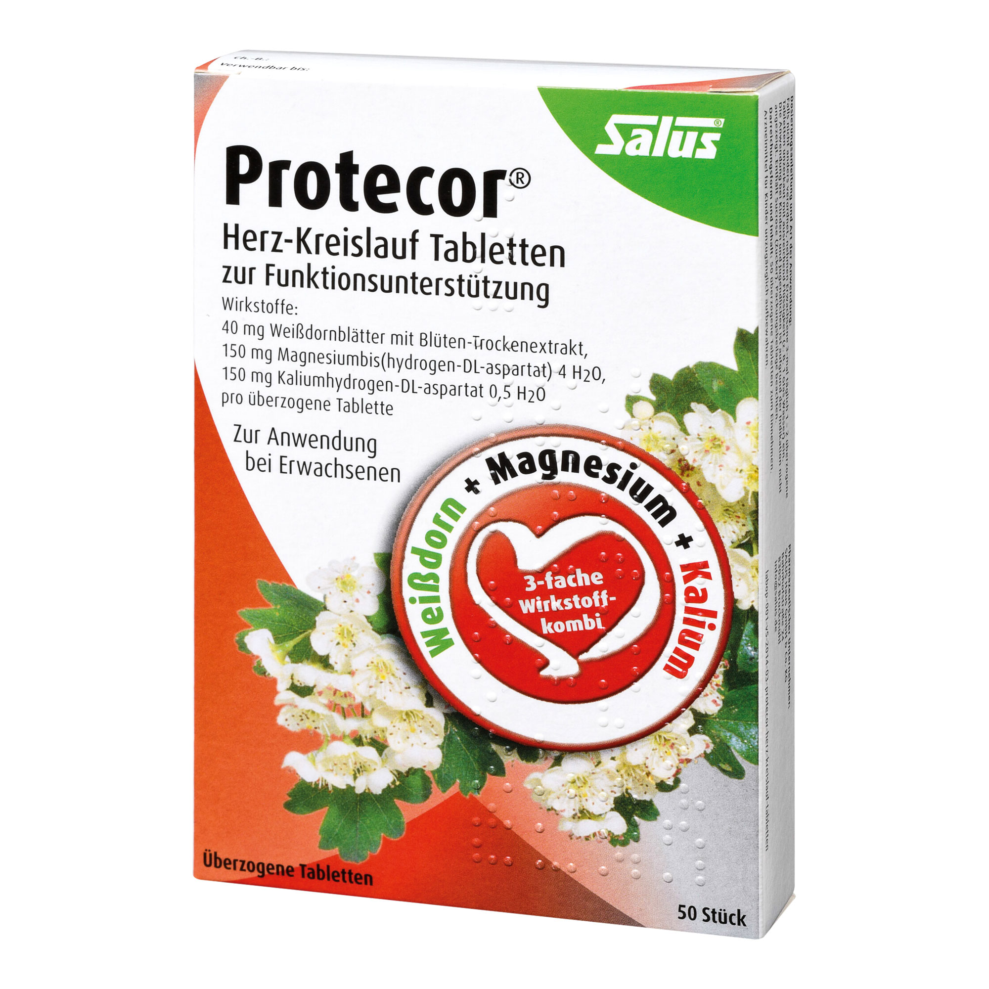 Protecor Herz-Kreislauf Tabletten Zur Funktionsunterstützung - None