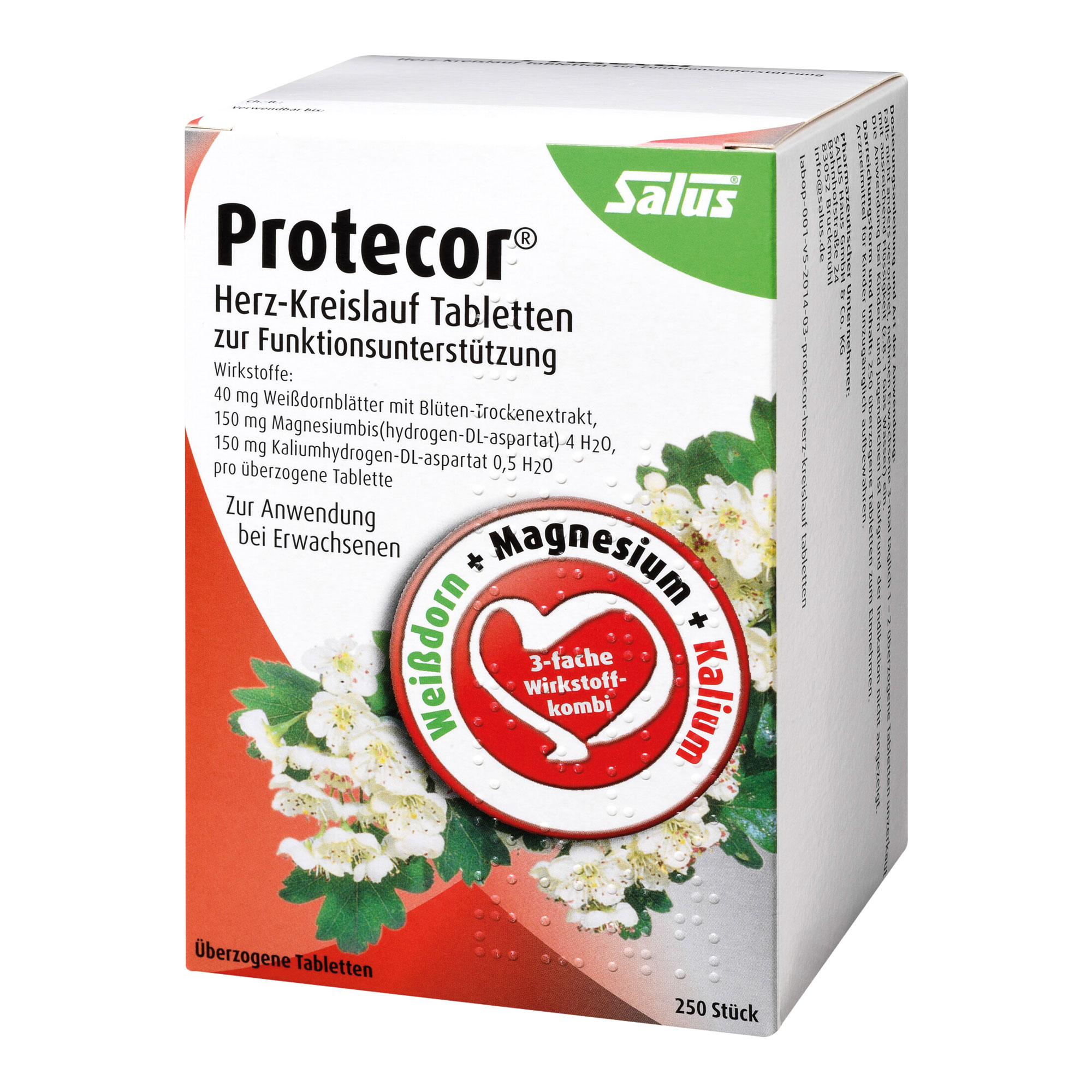 Protecor Herz-Kreislauf Tabletten Zur Funktionsunterstützung - None