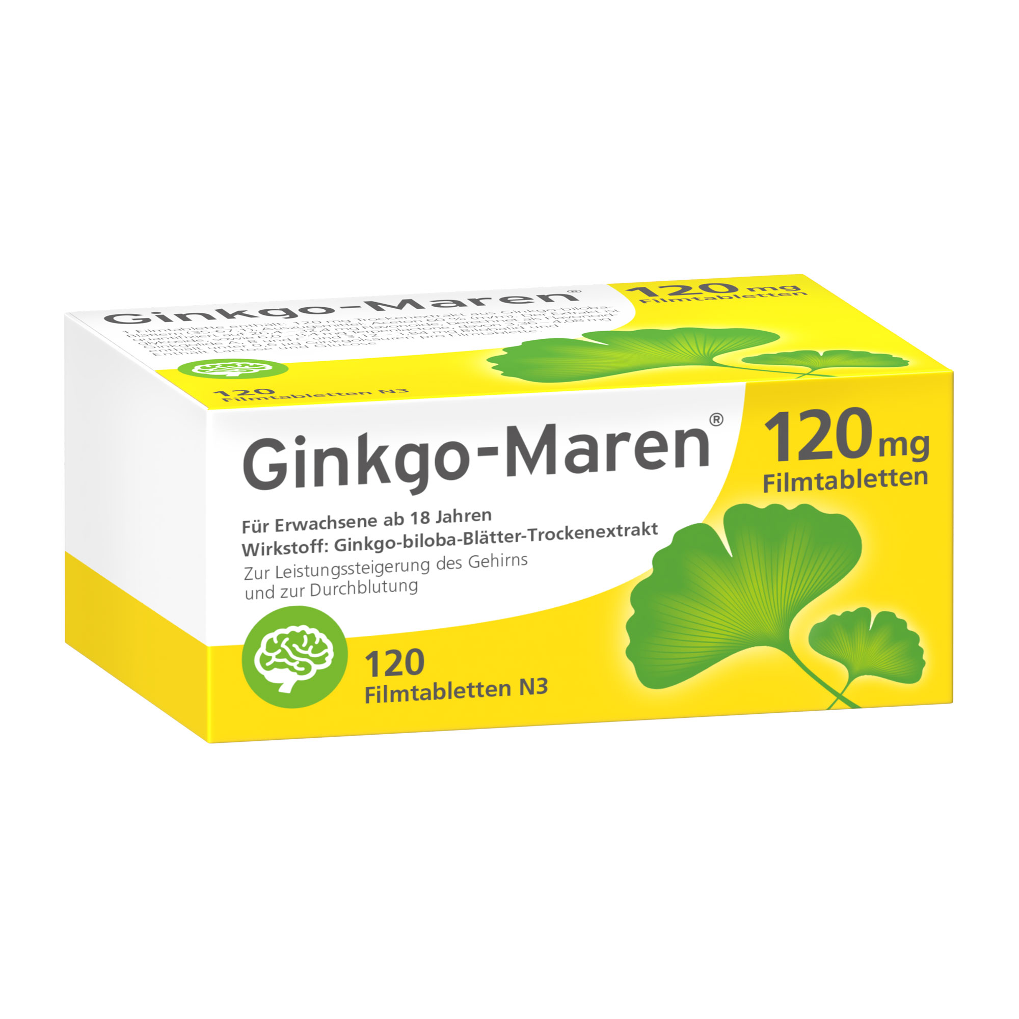 Ginkgo-Maren 120 Mg Filmtabletten - None