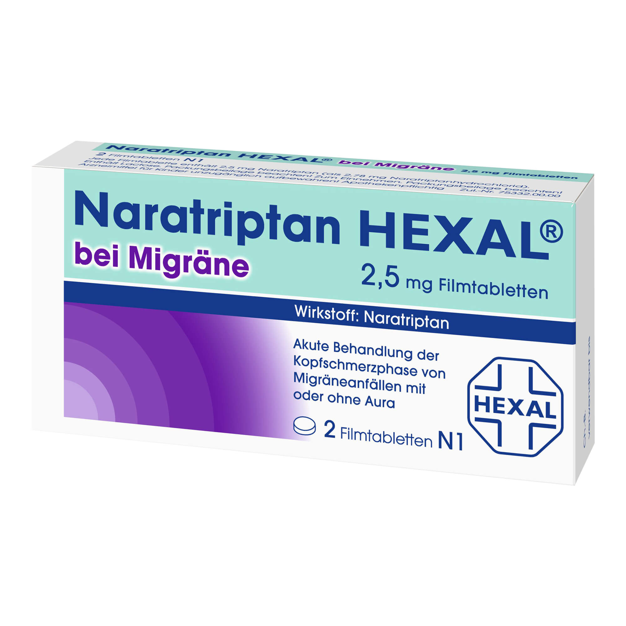 Naratriptan Hexal Bei Migräne 2,5 Mg - None