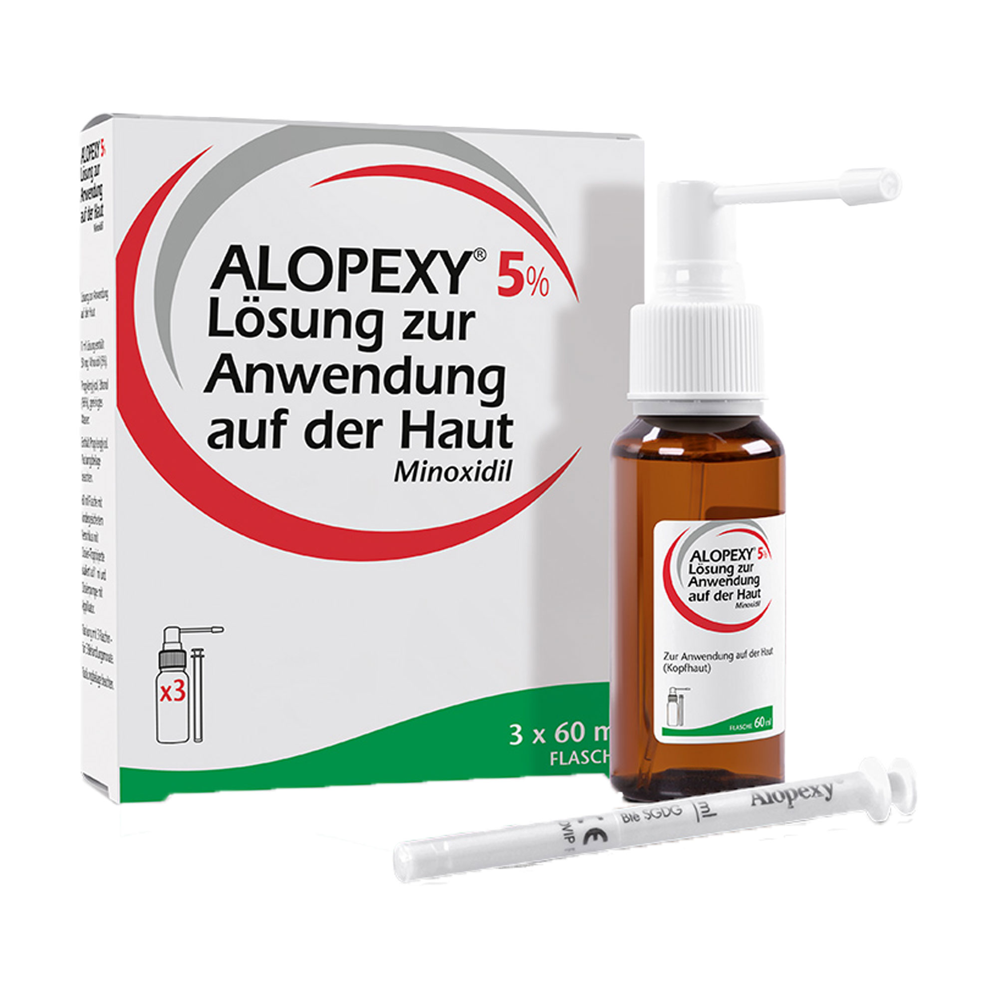 Alopexy 5% Lösung Zur Anwendung Auf Der Haut Mit Minoxidil - None