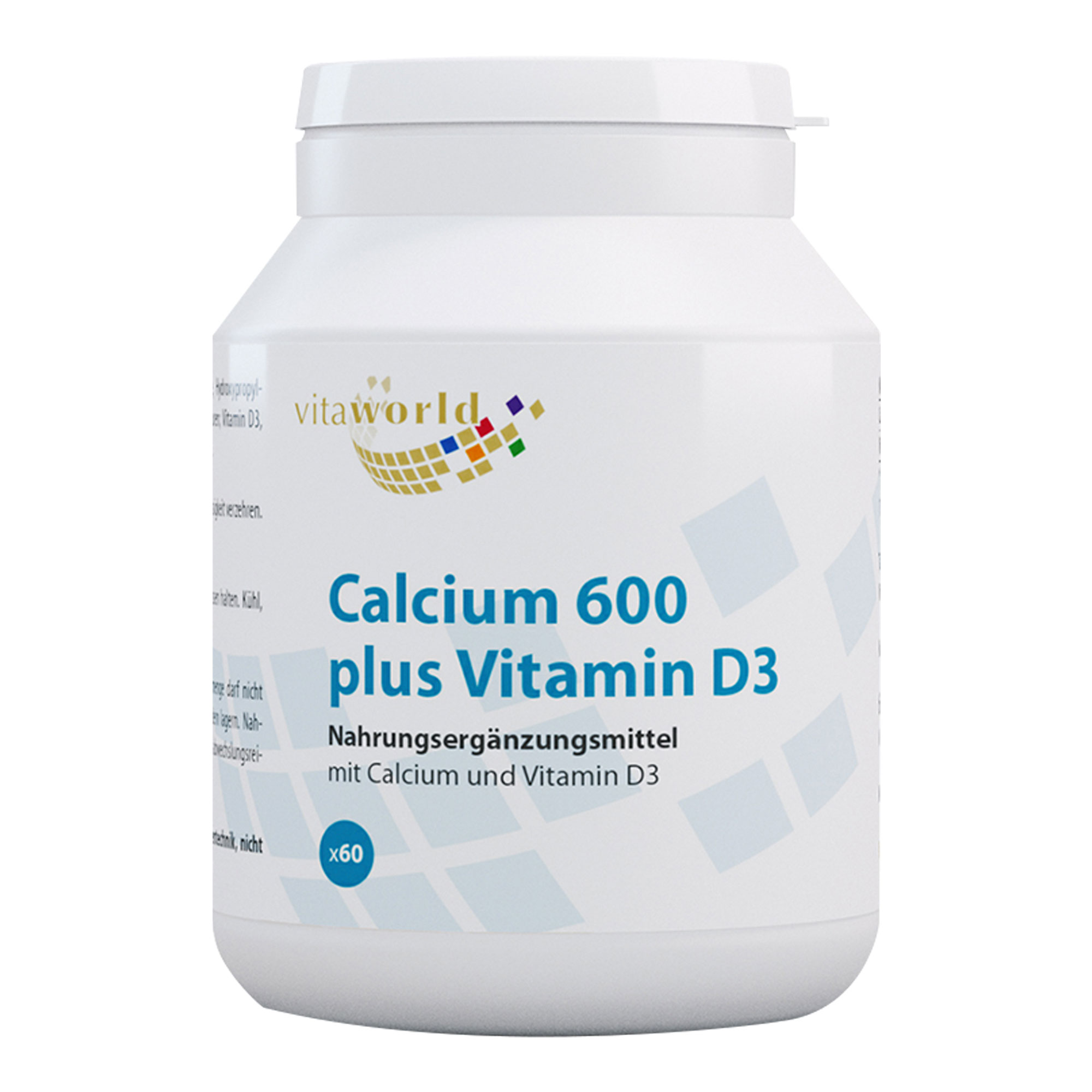 Calcium 600 Plus Vitamin D3 Tabletten - None