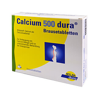 Calcium 500 Dura Brausetabletten - None