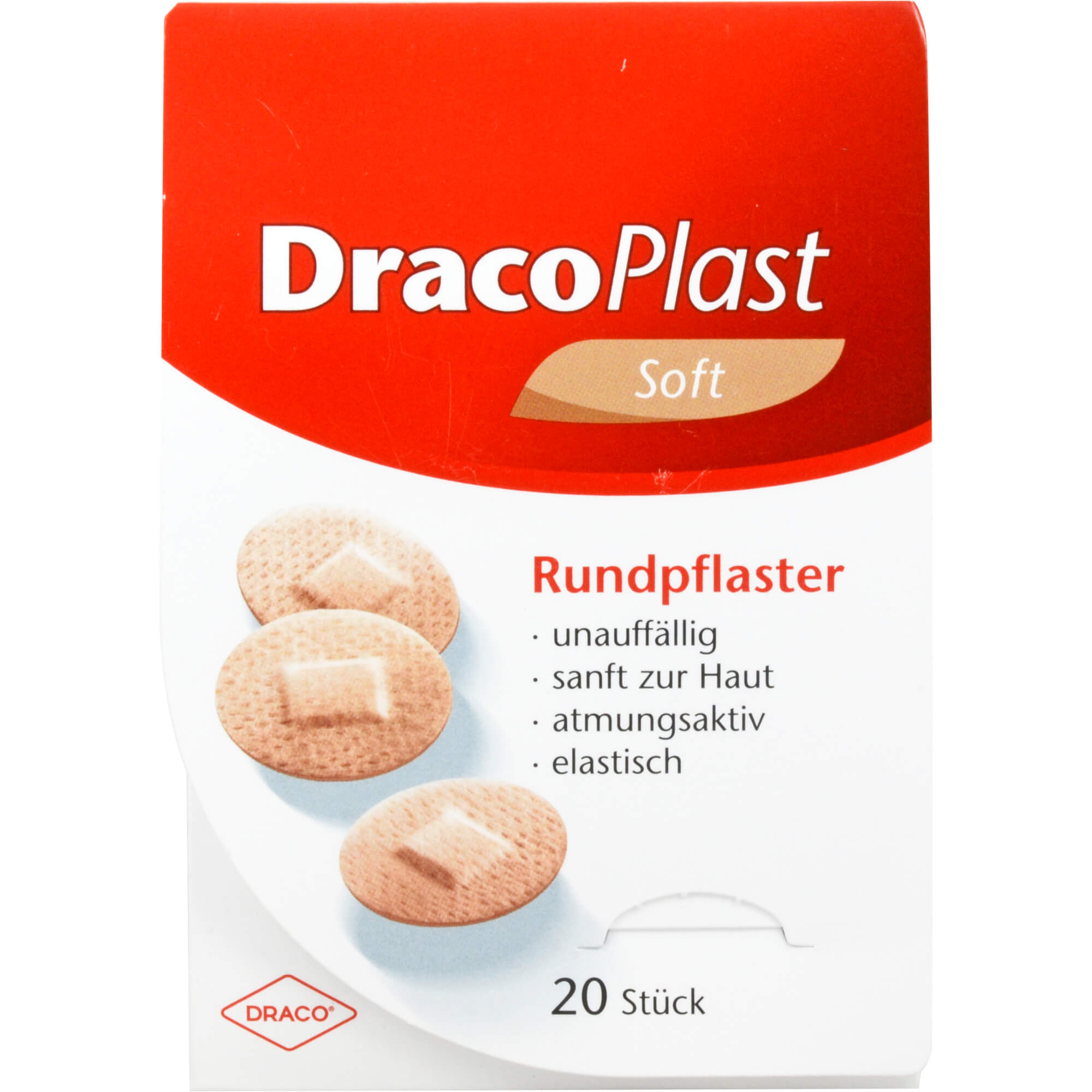 Dracoplast Soft Rundpflaster - None