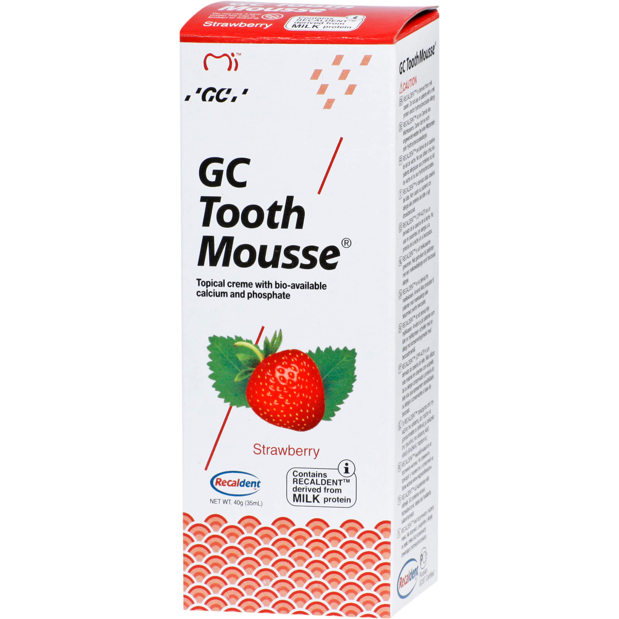 Gc Tooth Mousse Erdbeere - None