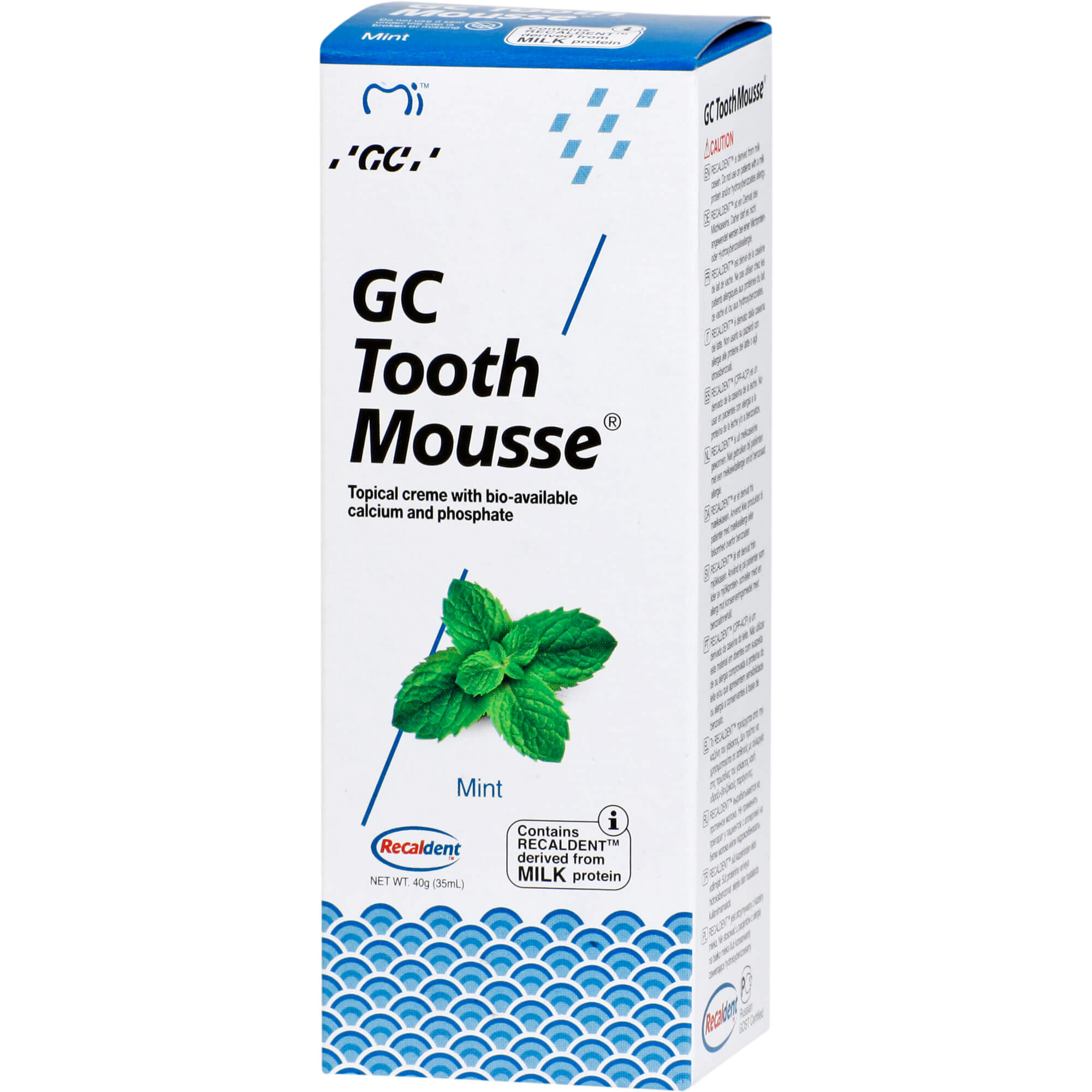 Gc Tooth Mousse Pfefferminze - None