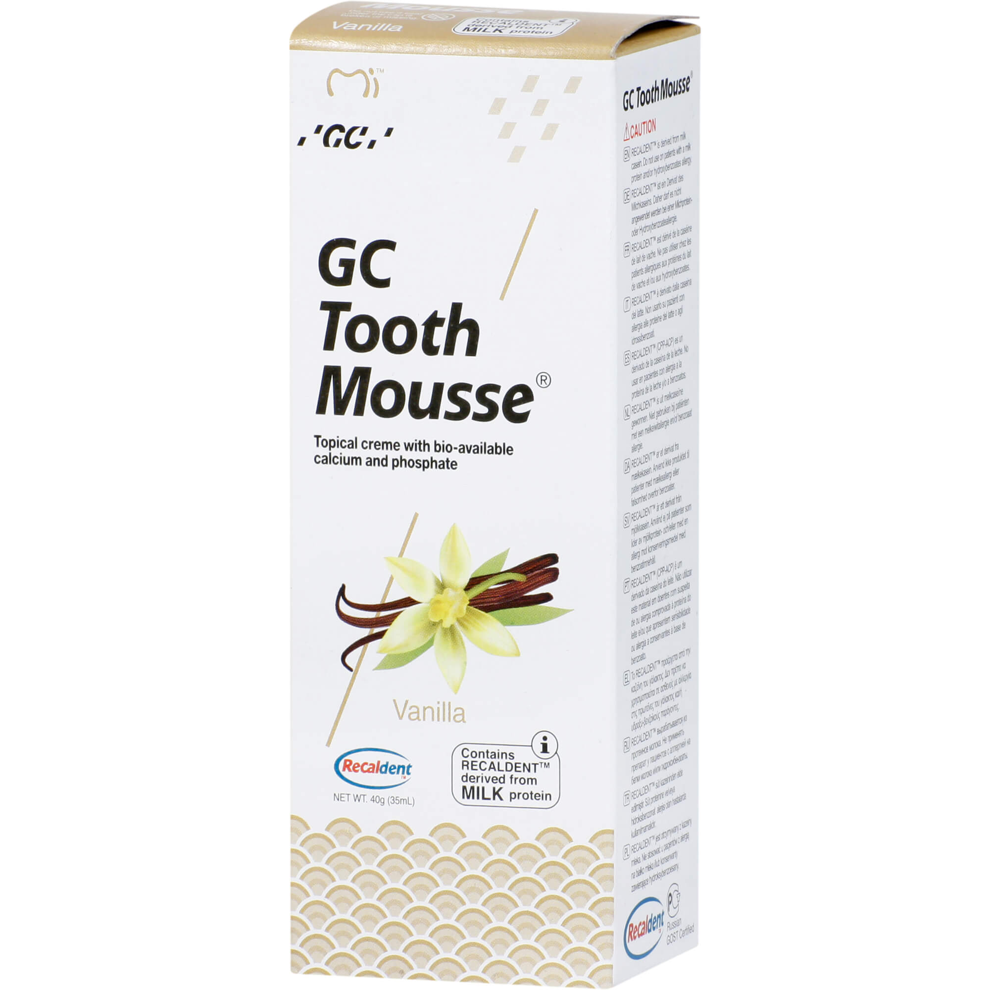 Gc Tooth Mousse Vanille - None