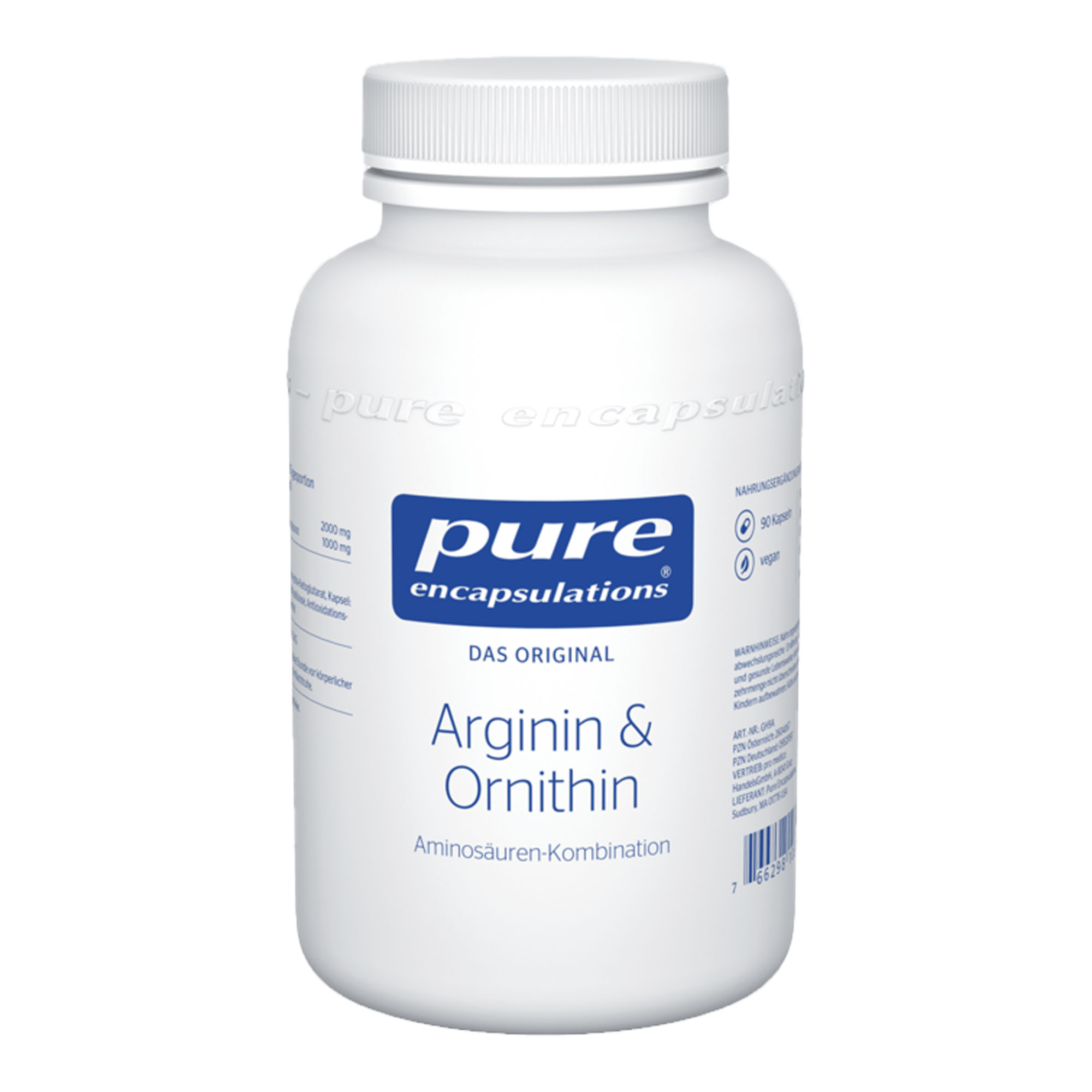 Pure Encapsulations Arginin+Ornithin Kapseln - None