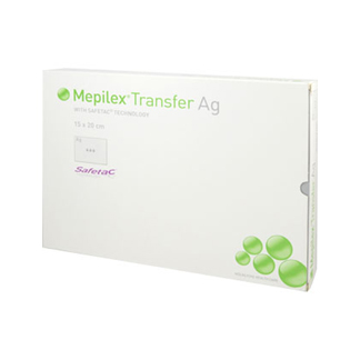 Mepilex Transfer Ag Schaumverband 15X20 Cm - None