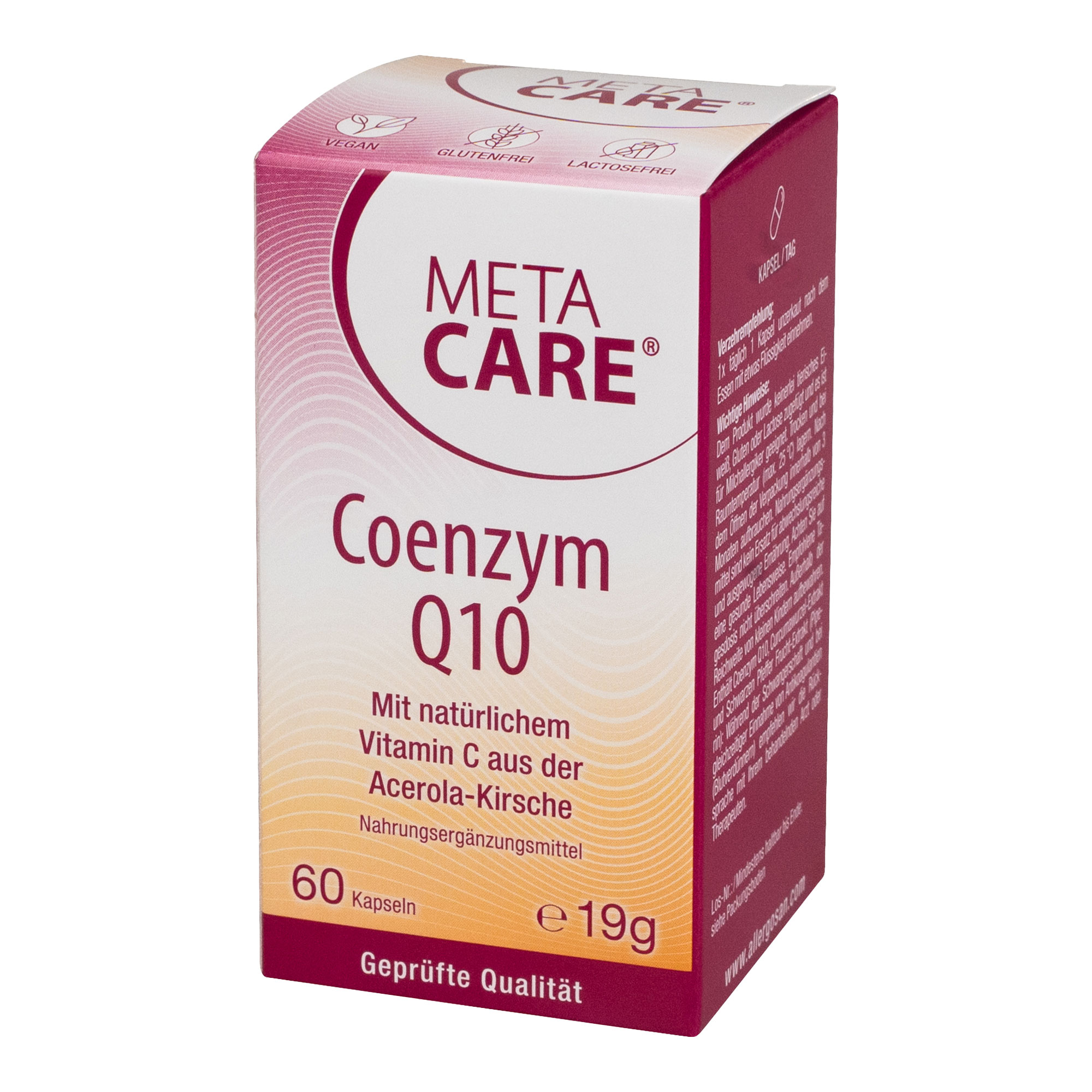 Meta-Care Coenzym Q10 Kapseln 60 St