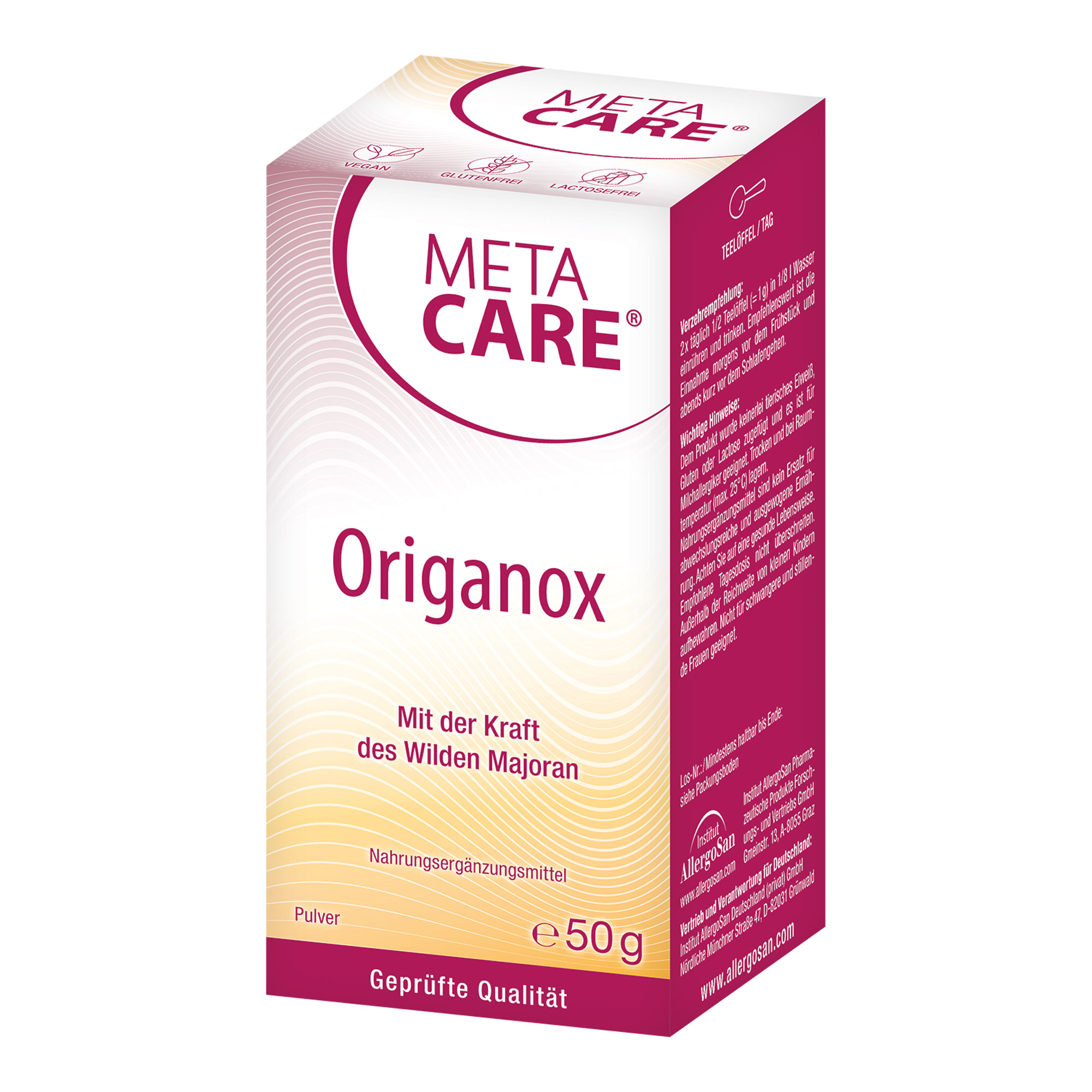 Meta Care Origanox Pulver