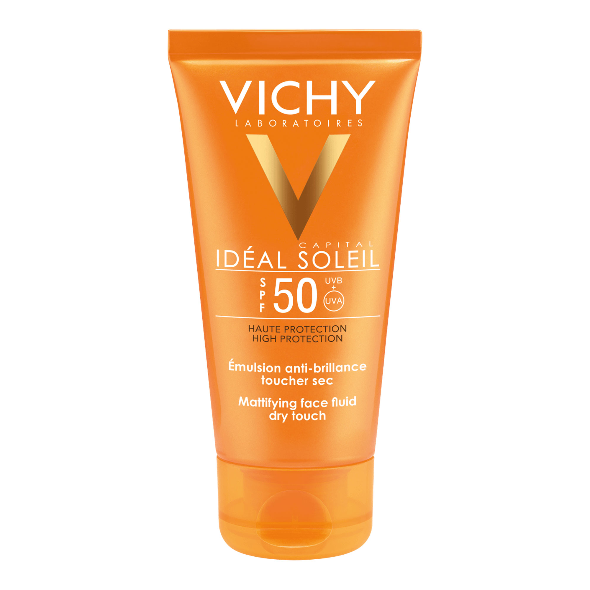 Vichy Idéal Soleil Mattierendes Sonnen-Fluid LSF 50+ für das Gesicht