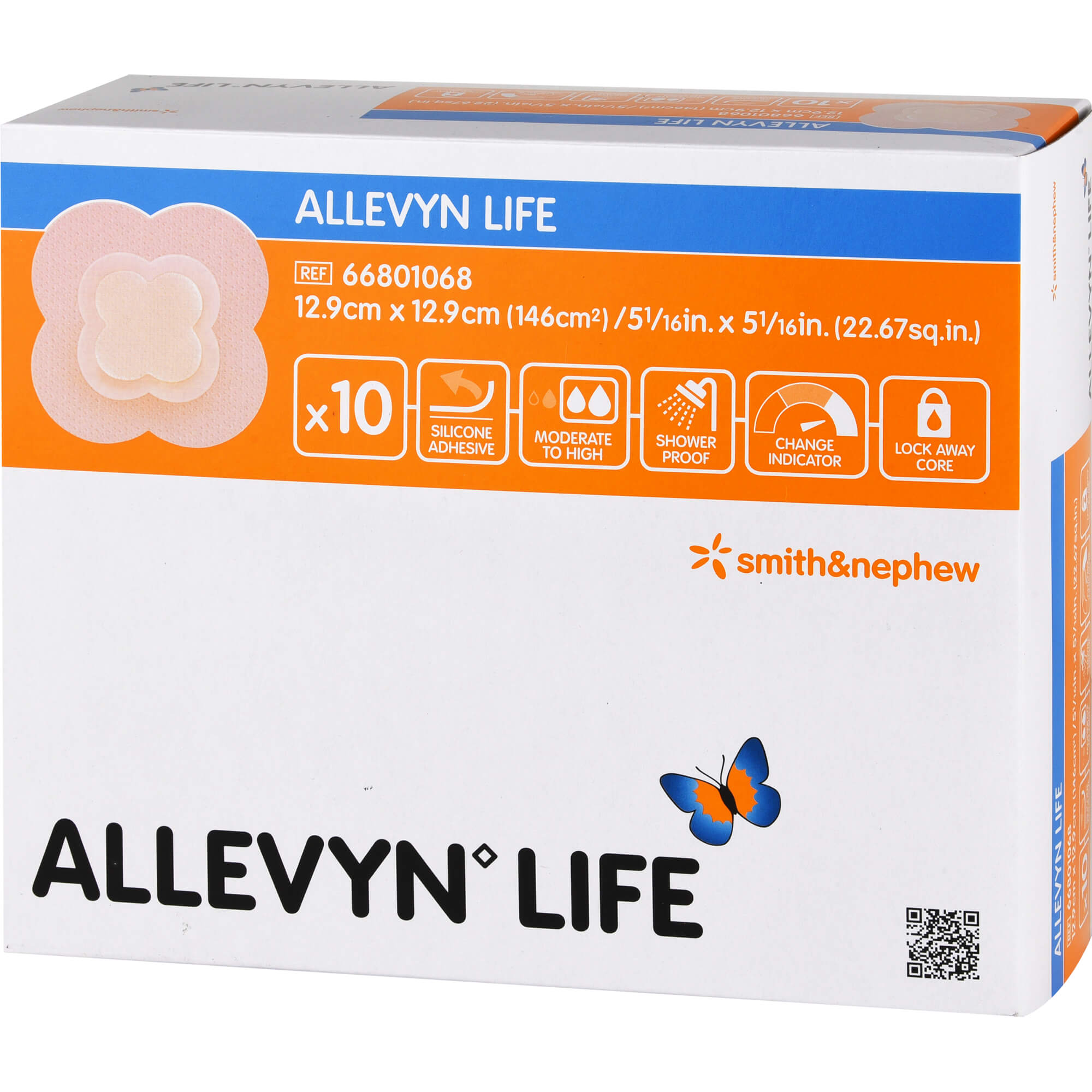 Allevyn Life Silikonschaumverband 12,9 X 12,9 Cm - None