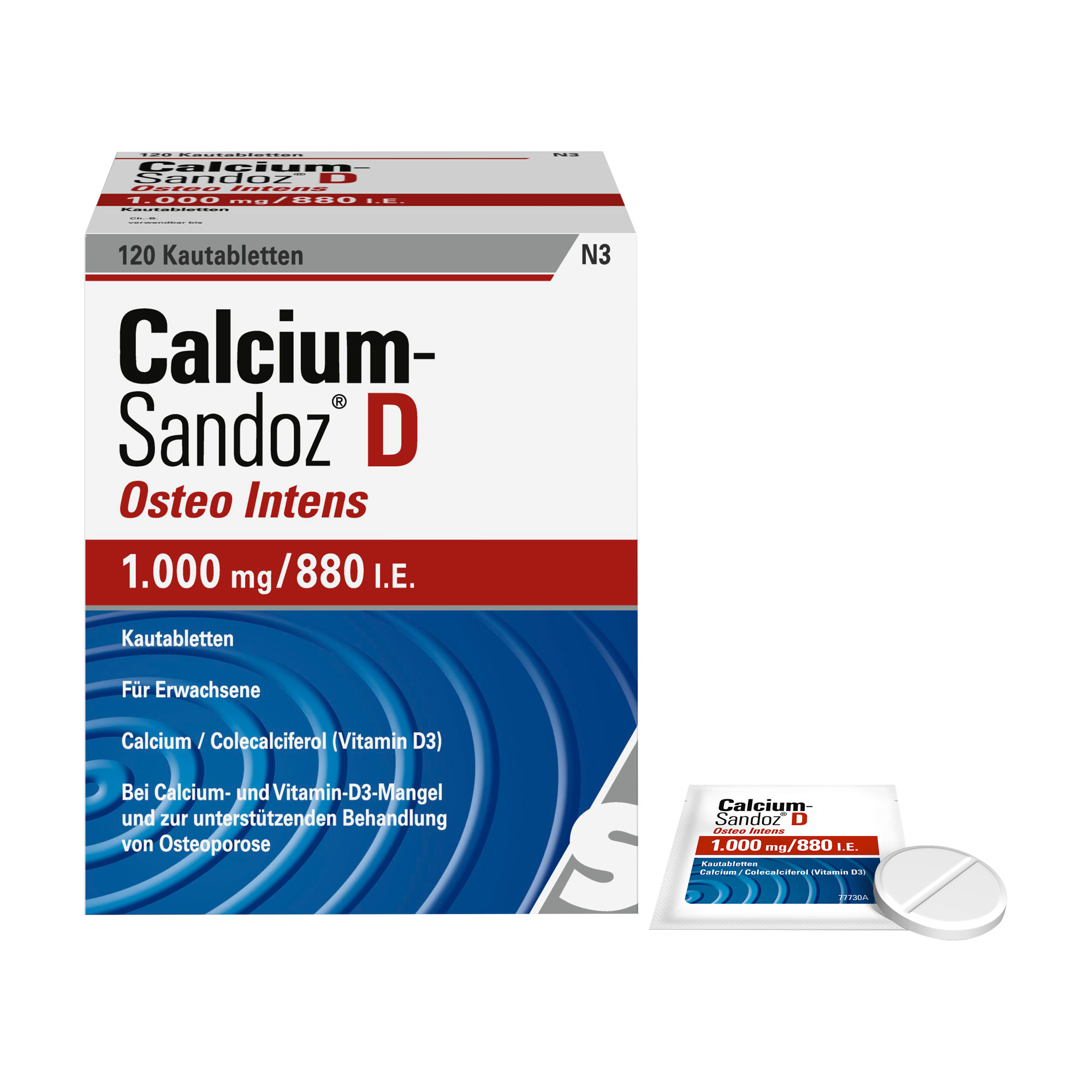 Calcium Sandoz D Osteo Intens Kautabletten - None