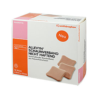 Allevyn Schaumverband 4,5X5,5 Cm Nicht Haftend - None