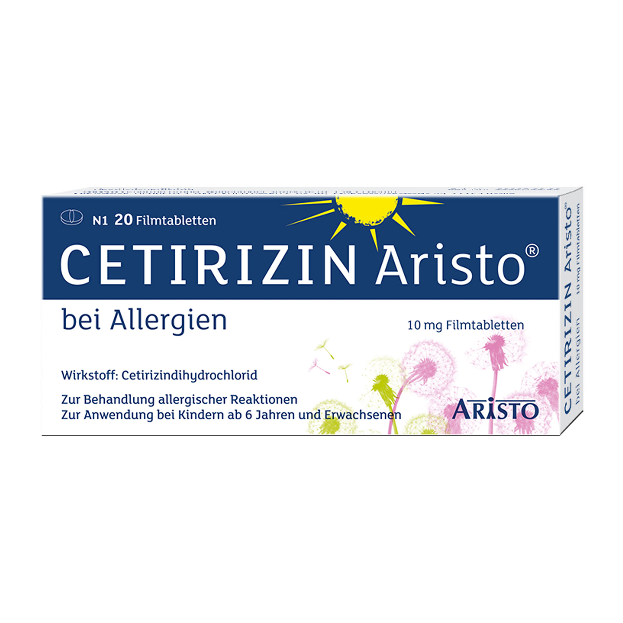 Cetirizin Aristo Bei Allergien 10 Mg Filmtabletten - None