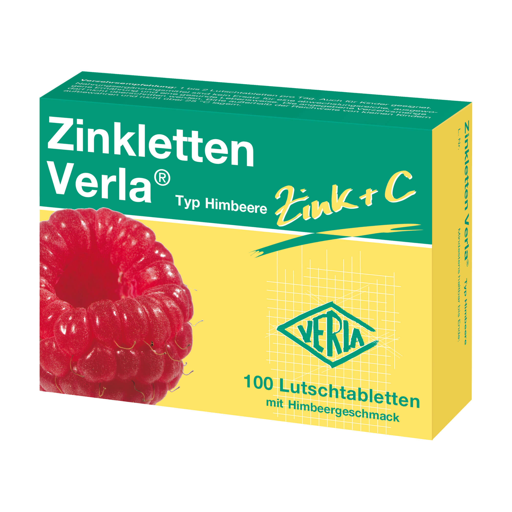 Zinkletten Verla Himbeere - None