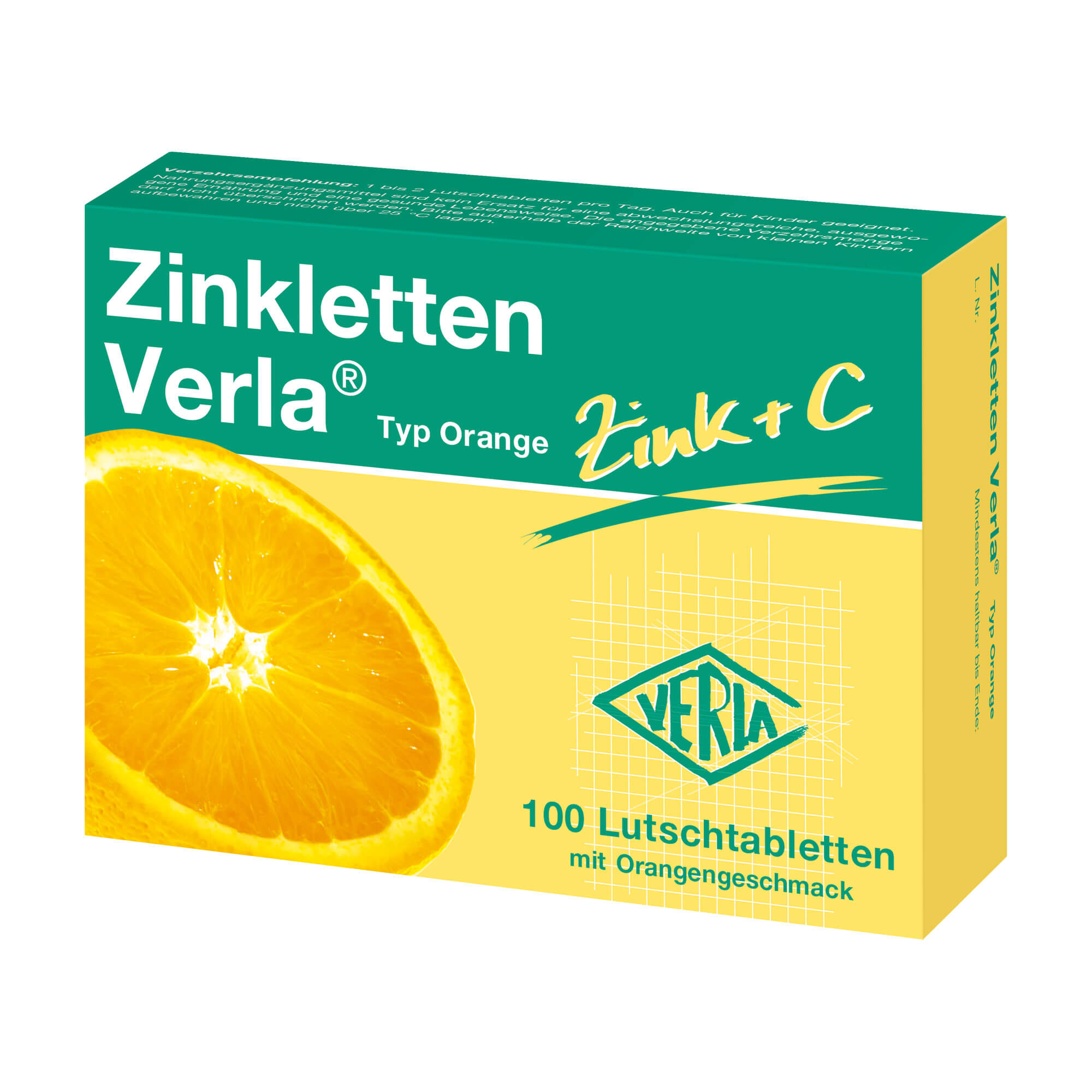 Zinkletten Verla Orange - None