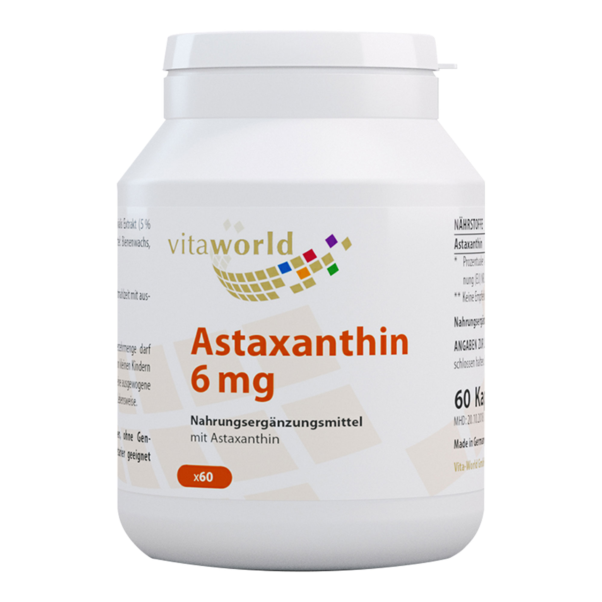 Astaxanthin 6 Mg - None