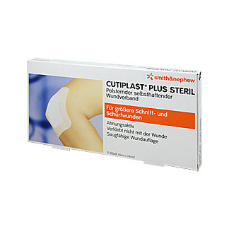 Cutiplast Plus steril 7,8x15 cm Verband