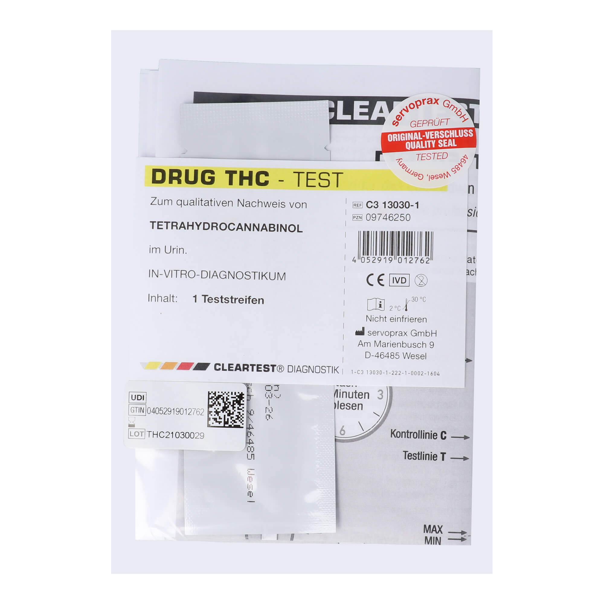 Cleartest Drogentest Thc Teststreifen