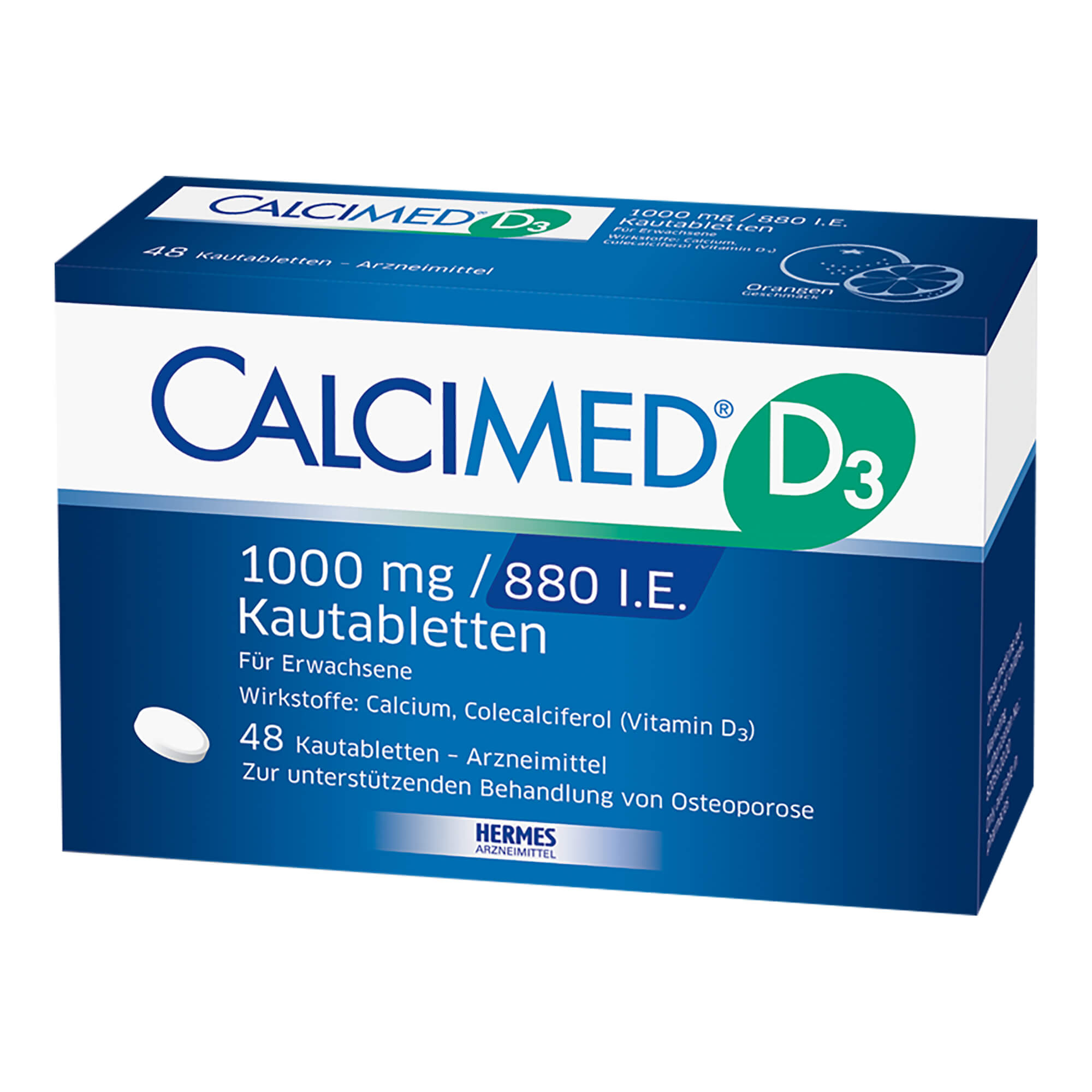 Calcimed D3 1000 Mg/880 I.E. Kautabletten - None