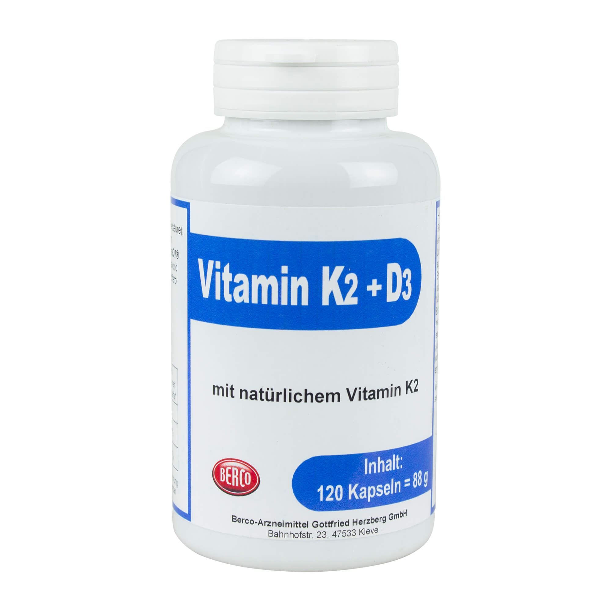 Vitamin K2 + D3 Kapseln - None