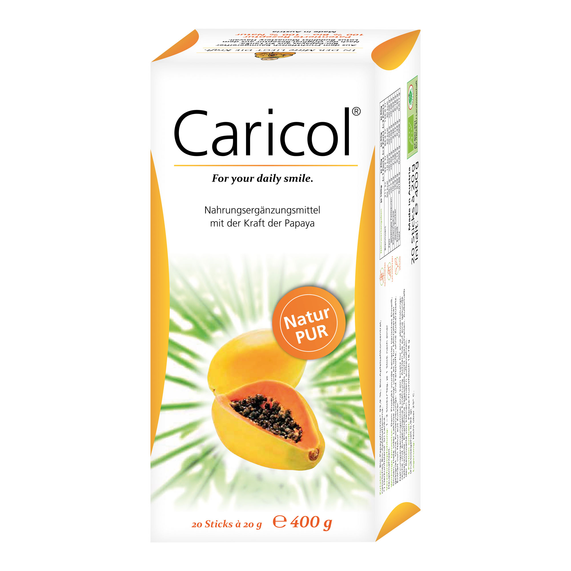 Caricol Sticks 20x21 g Beutel