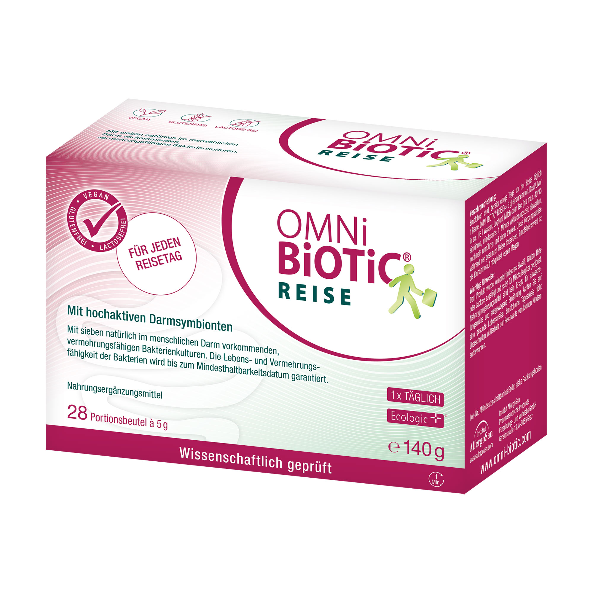 Omni BiOTiC Reise Pulver Beutel 28x5 g