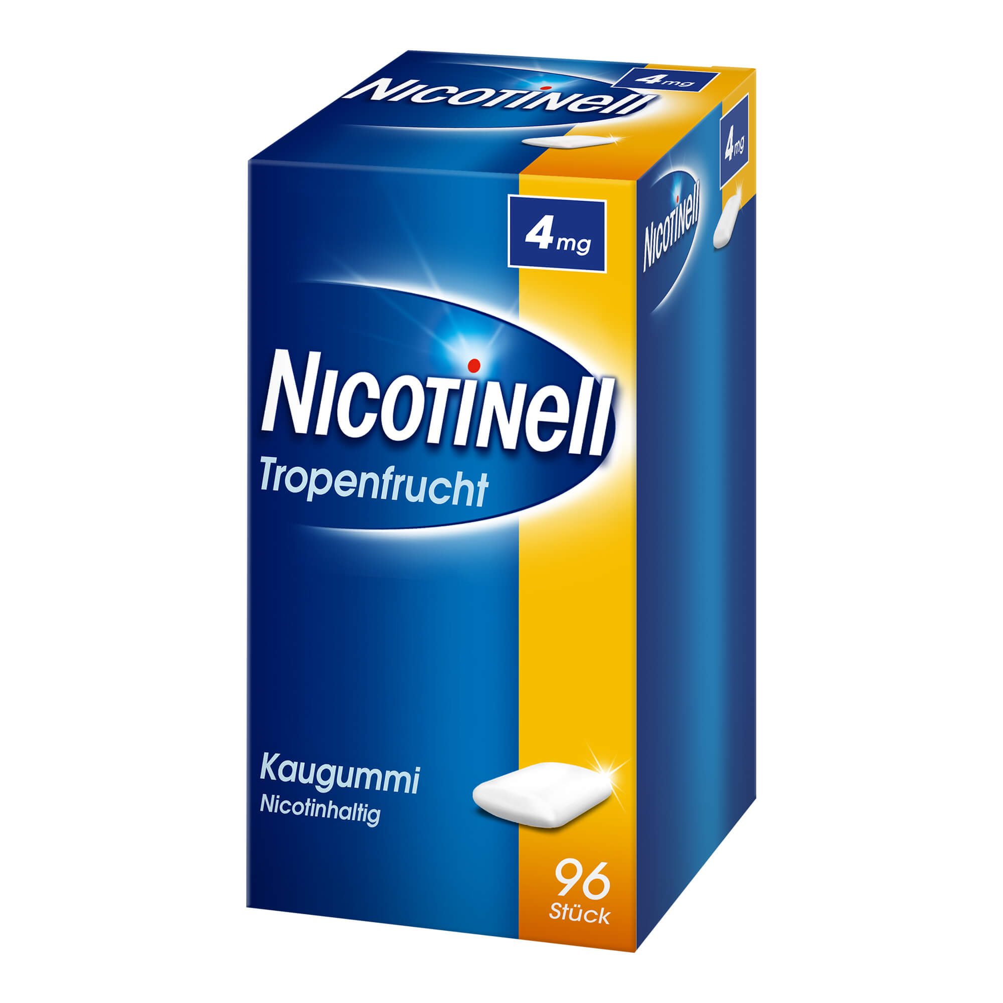 Nicotinell Kaugummi Tropenfrucht 4 Mg - None