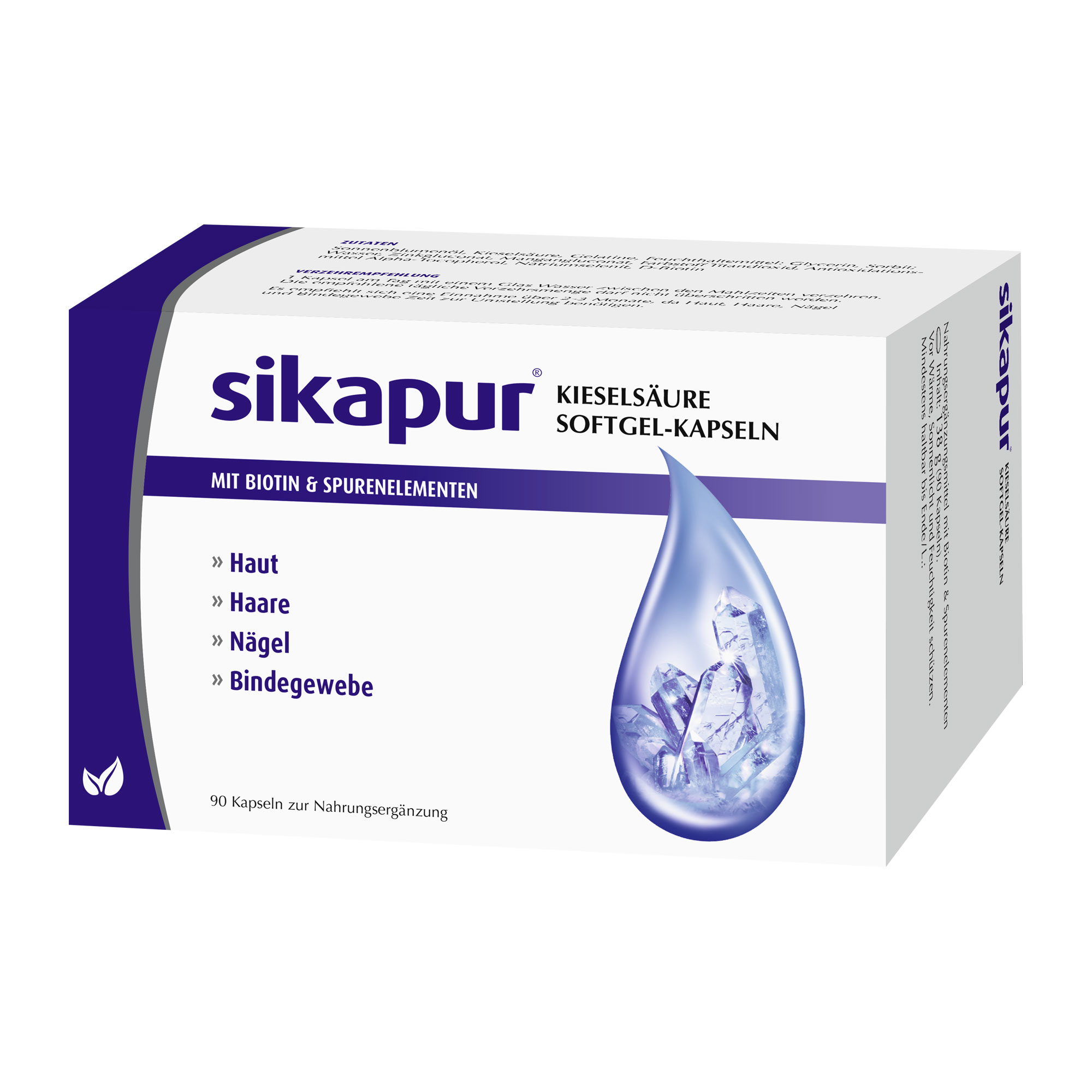 Sikapur Kieselsäure Softgel-Kapseln - None