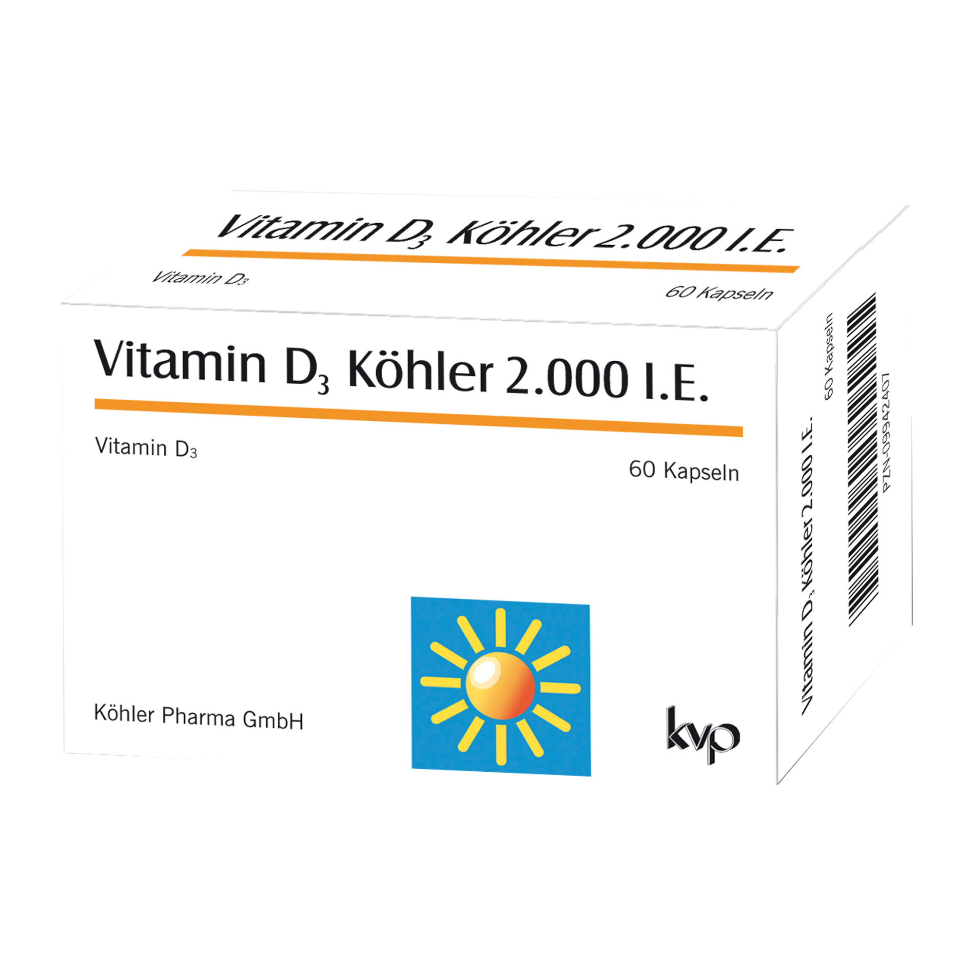 Vitamin D3 Köhler 2.000 I.E. - None