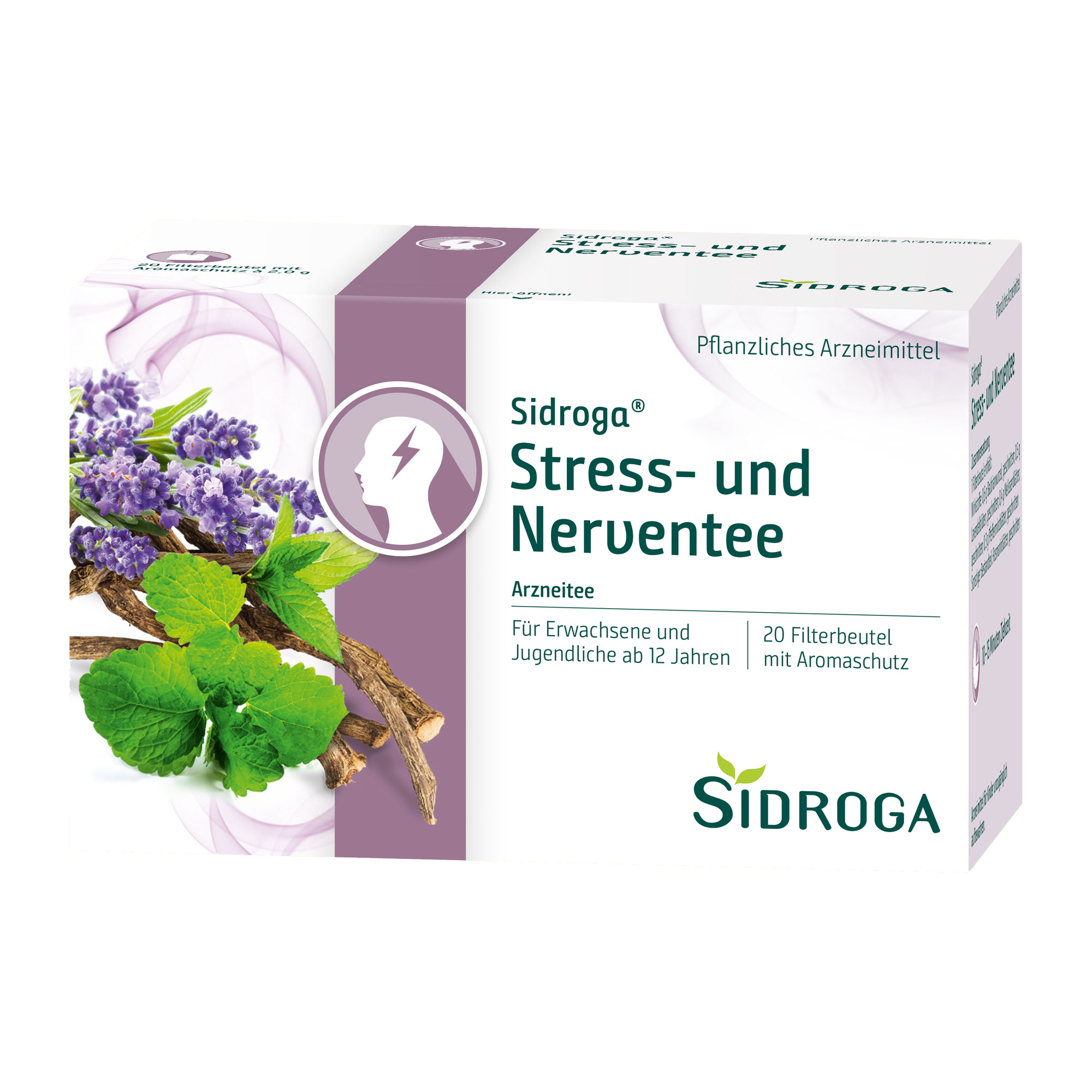 Sidroga Stress- und Nerventee Filterbeutel