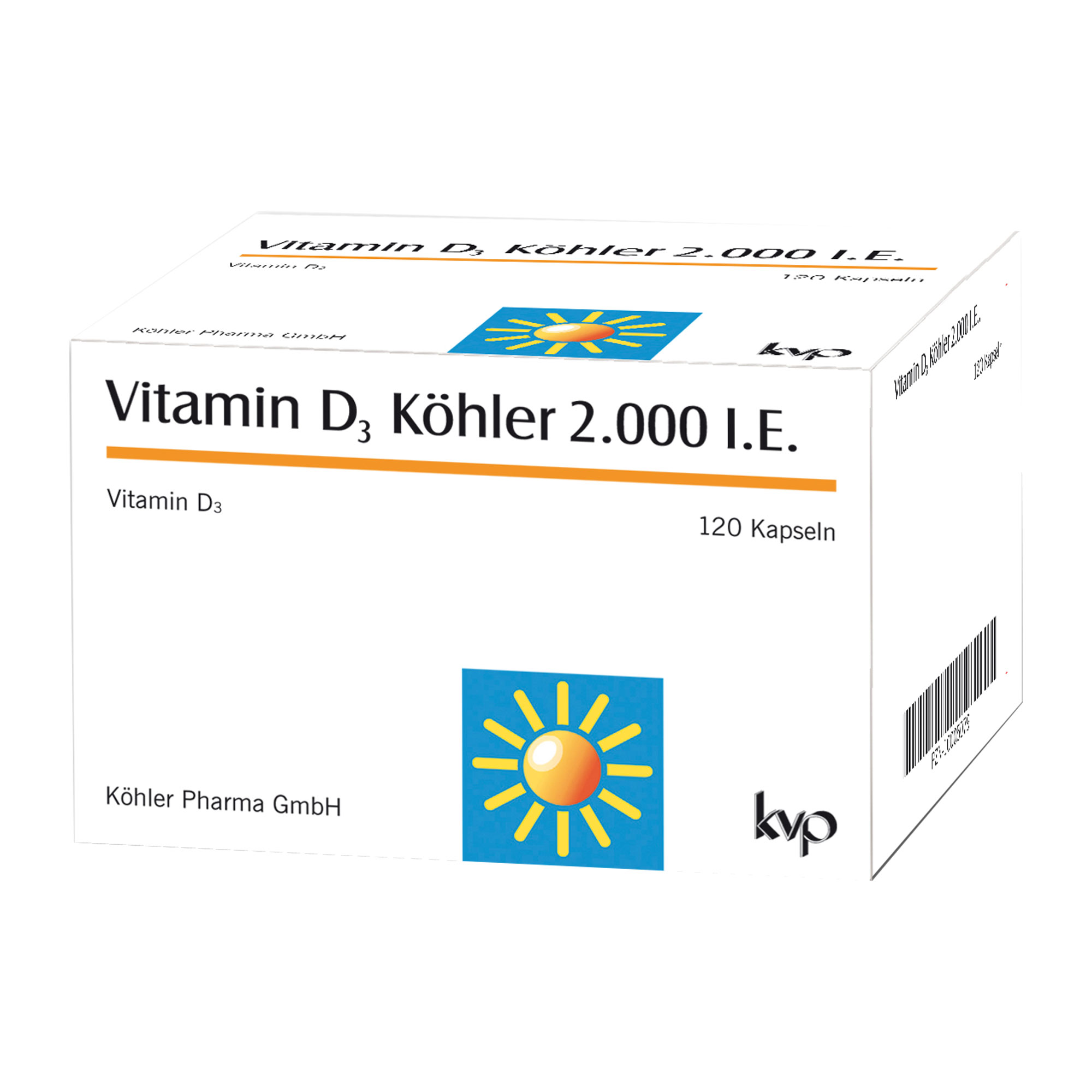 Vitamin D3 Köhler 2.000 I.E. - None