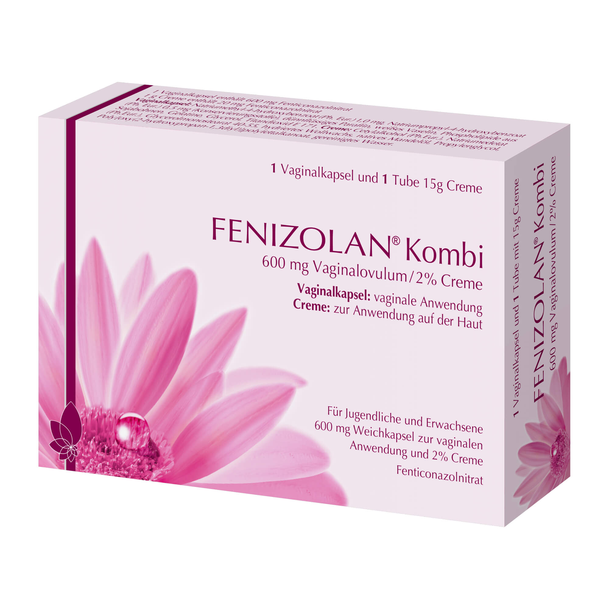 Fenizolan Kombi 600 Mg Vaginalovulum+2% Creme - None