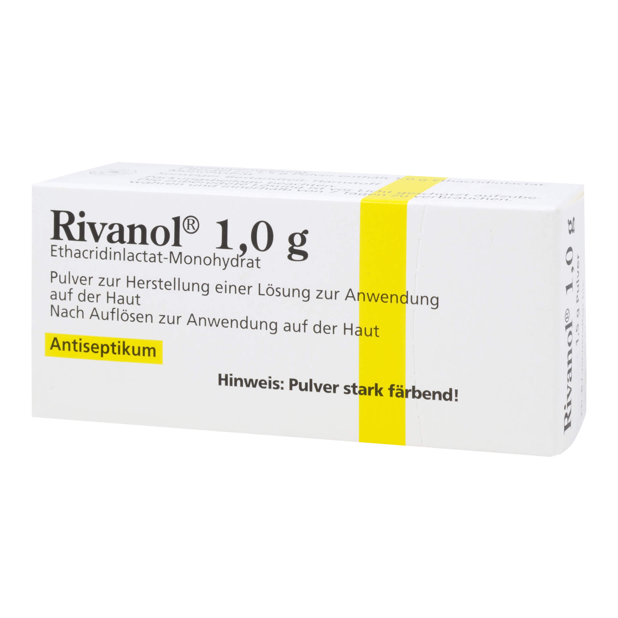 Rivanol 1,0 g Pulver 10 St