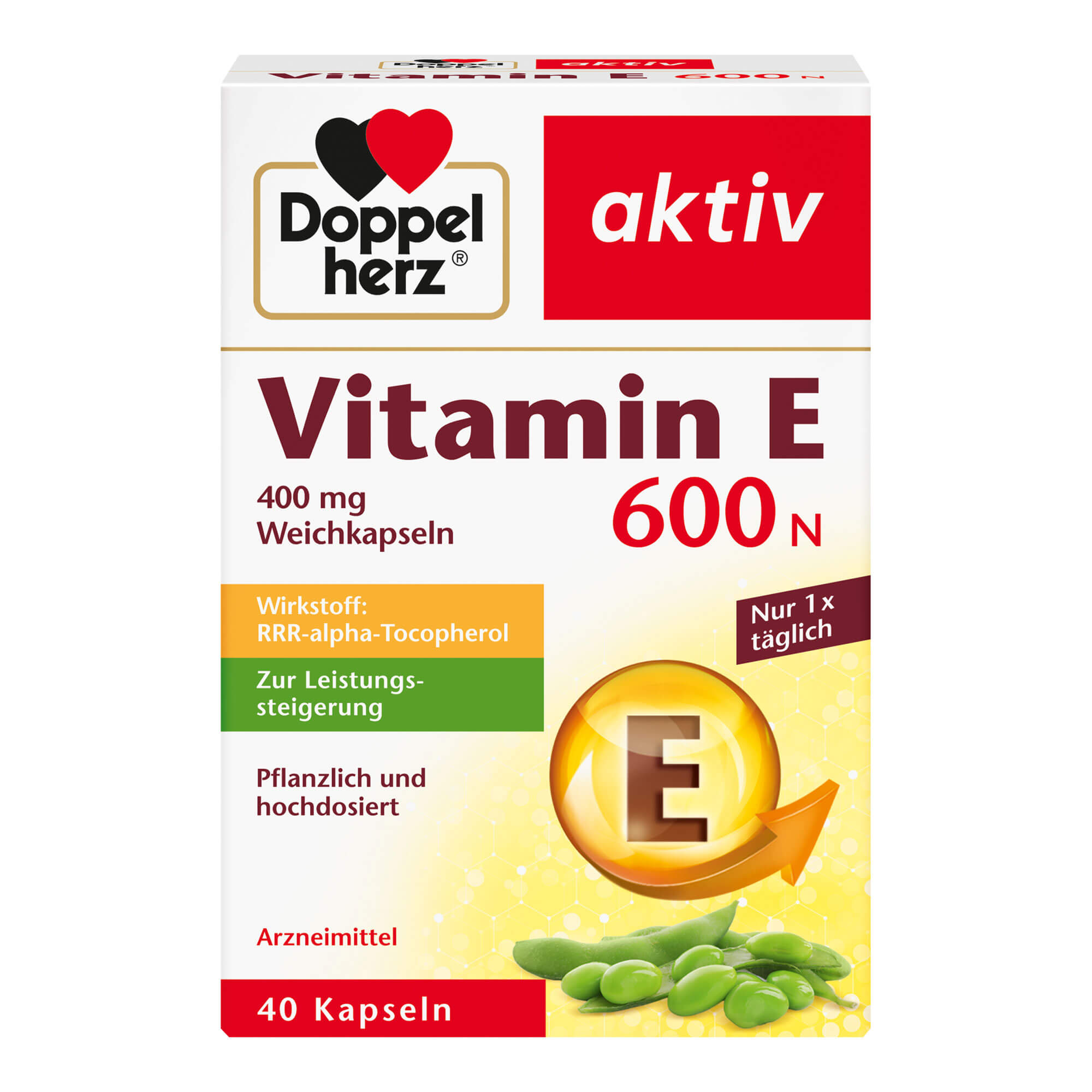 Doppelherz Vitamin E 600 N Aktiv - None