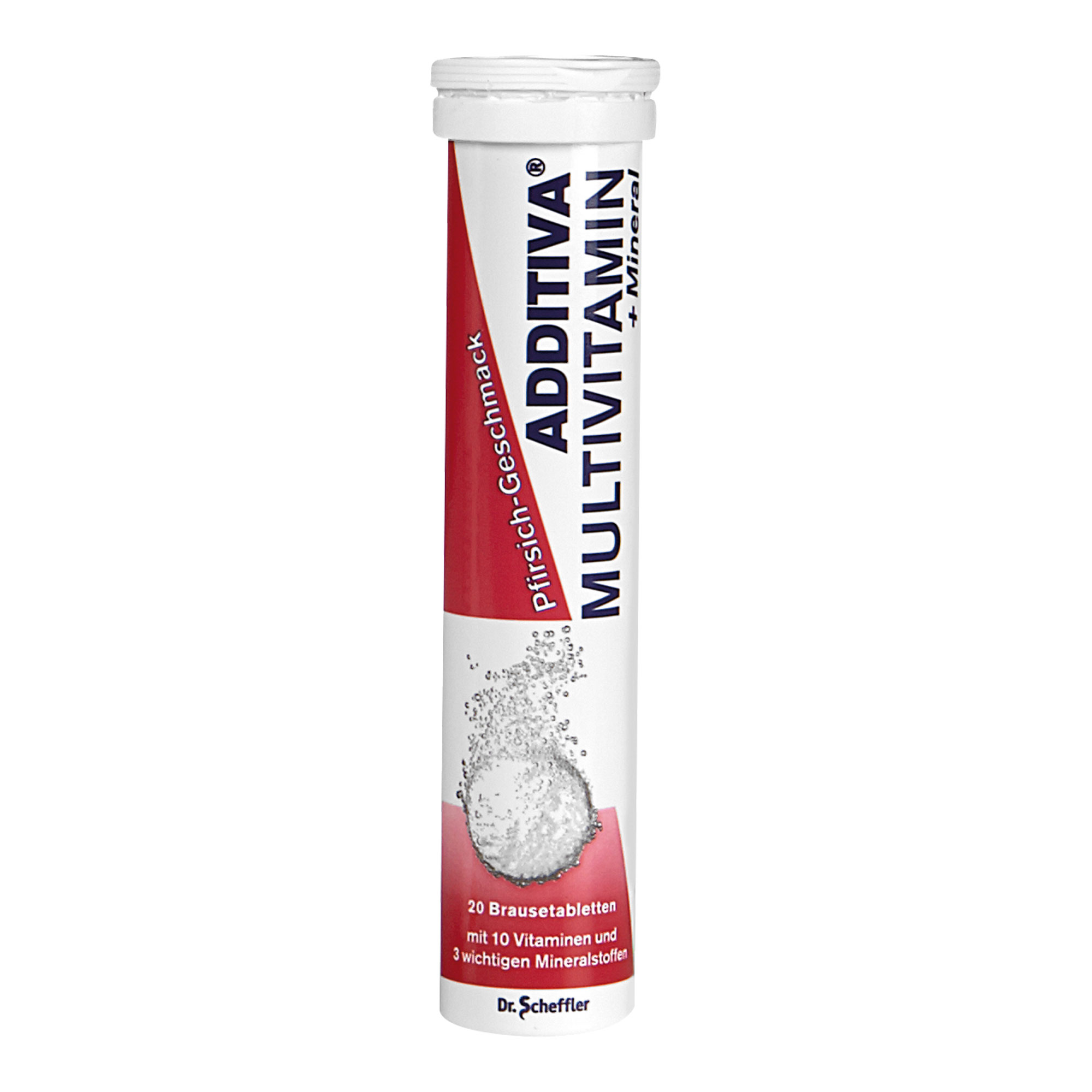 Additiva Multivitamin+Mineral Pfirsich R Brausetabletten - None