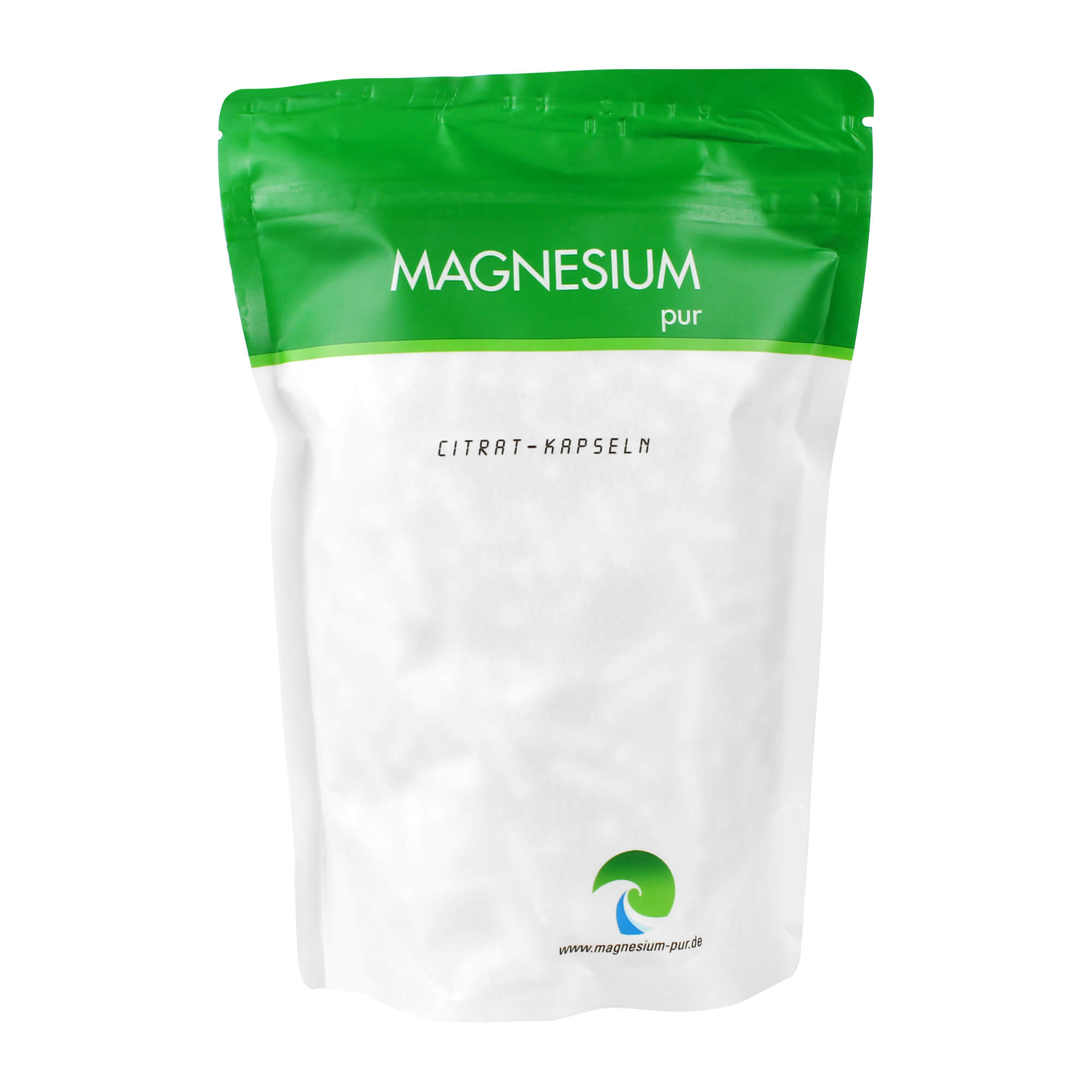 Magnesium Pur Citrat Kapseln Nachfüllbeutel - None