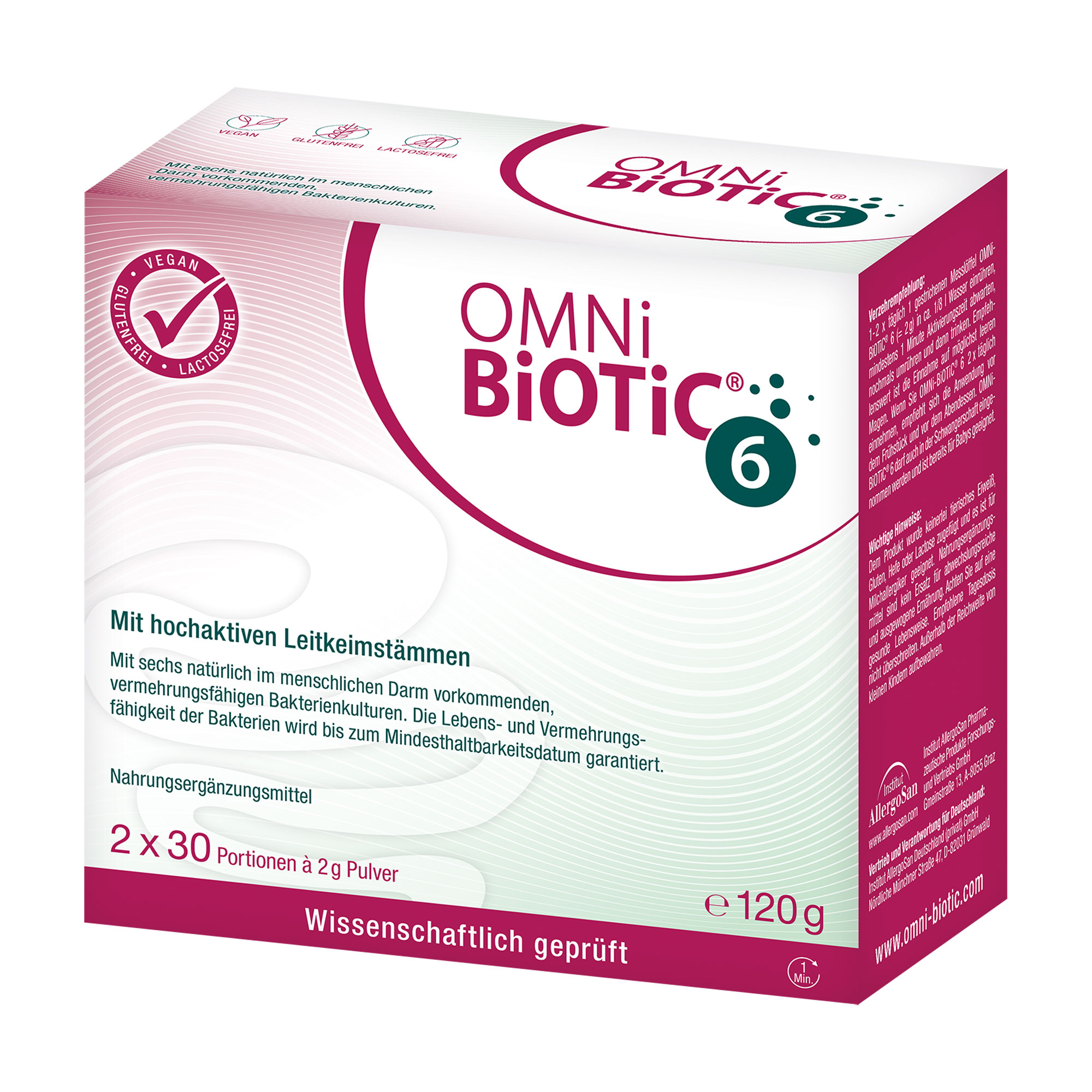 Omni BiOTiC 6 Pulver Doppelpackung 2x60 g