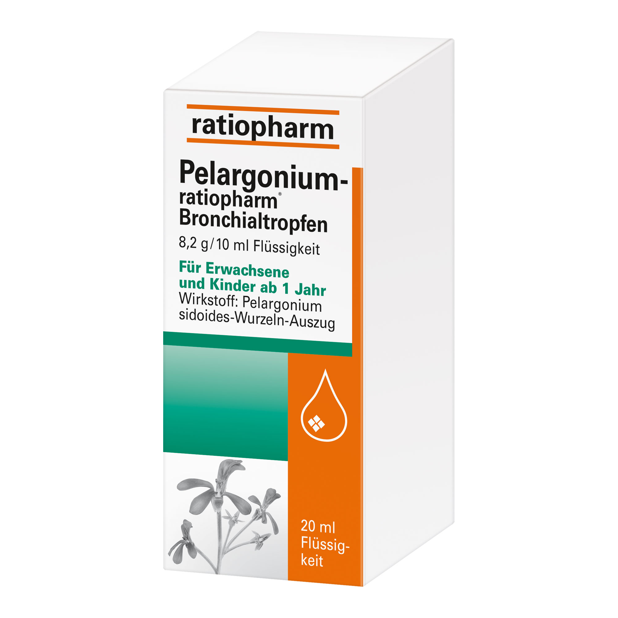 Pelargonium Ratiopharm Bronchialtropfen - None