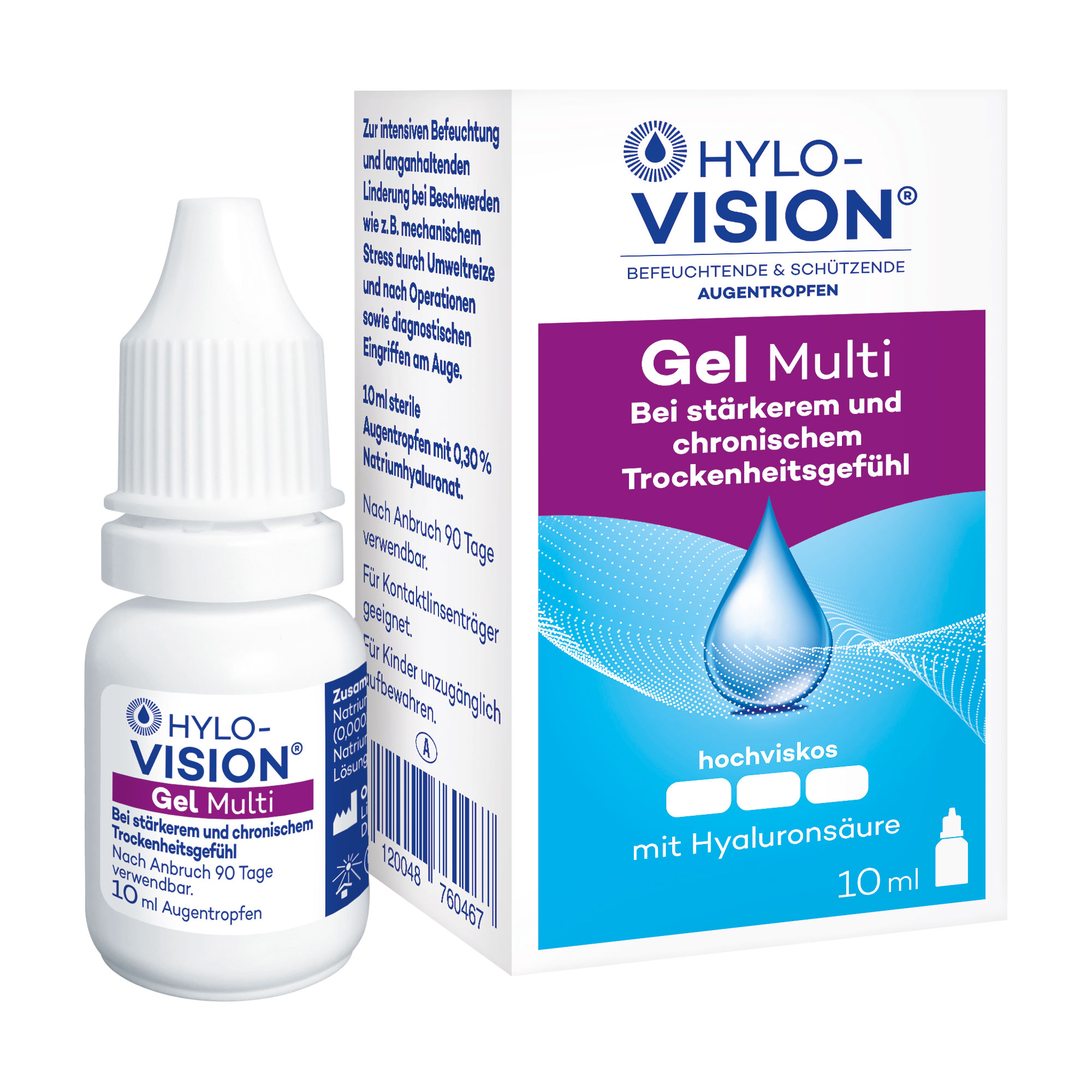 HYLO-VISION Gel Multi Augentropfen