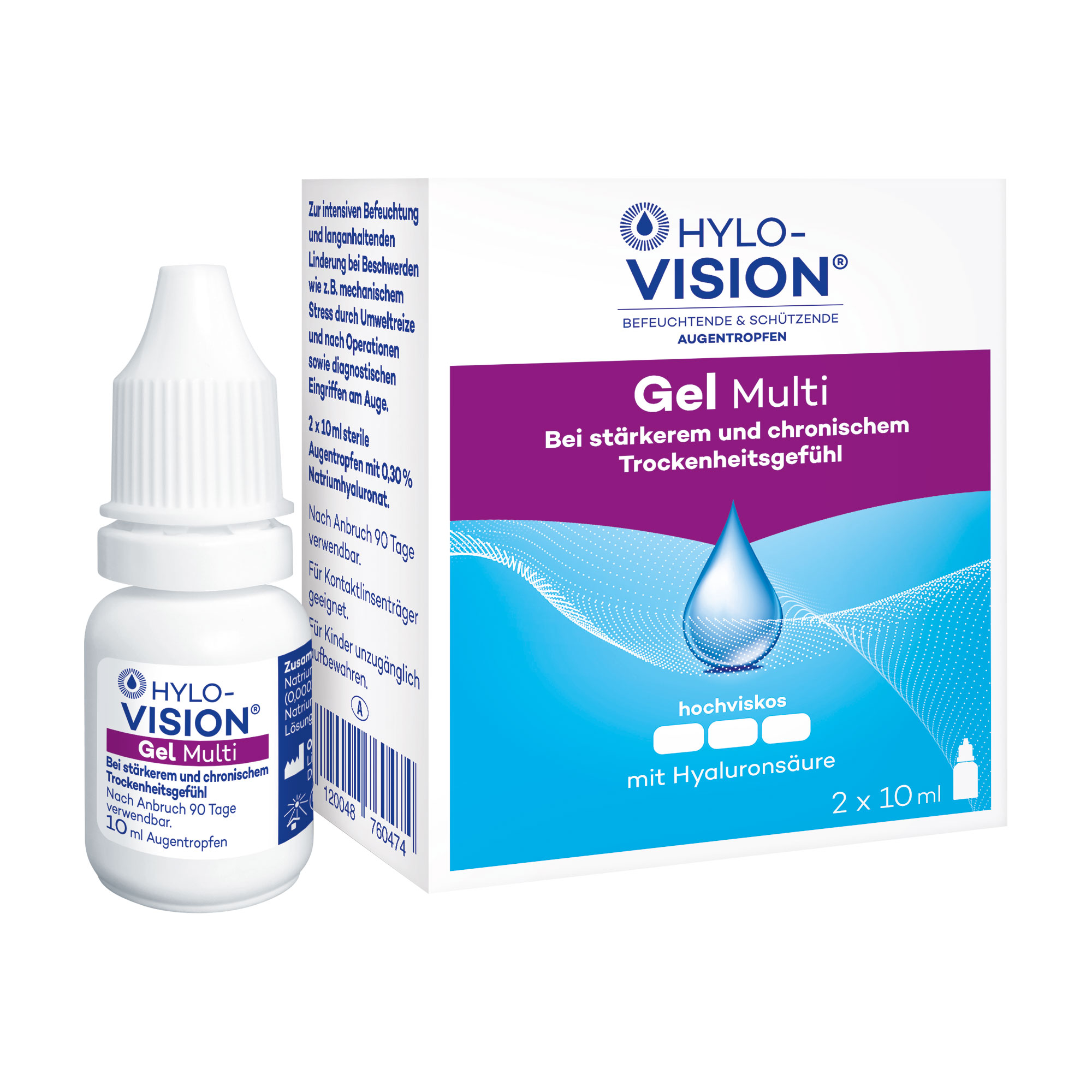 HYLO-VISION Gel Multi Augentropfen