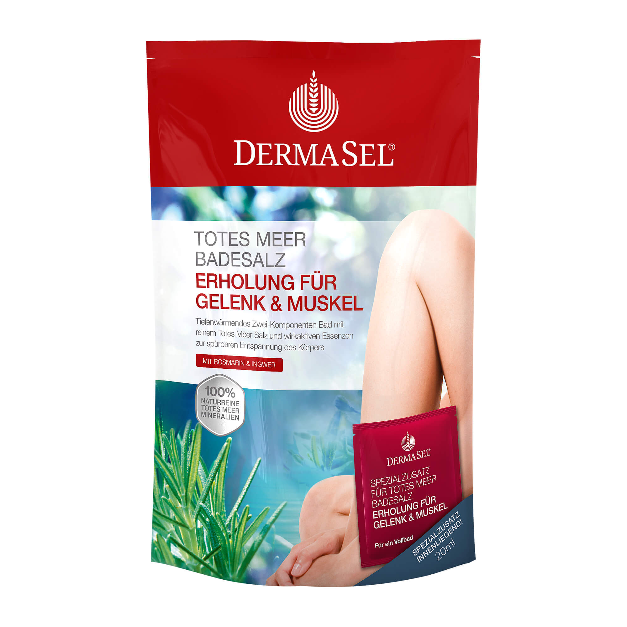 Dermasel Totes Meer Badesalz + Gelenk&Muskel Spa - None