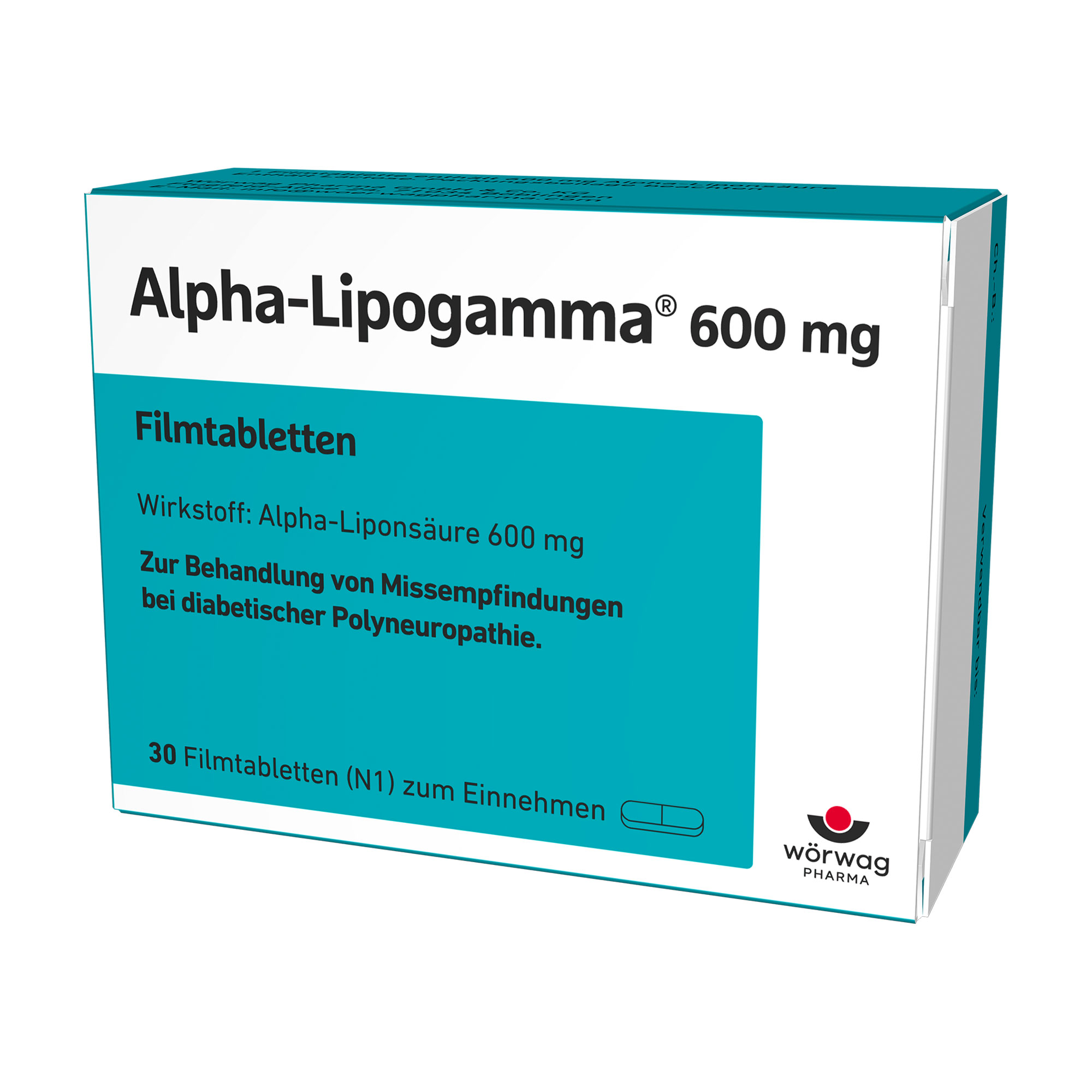 Alpha Lipogamma 600 Mg Filmtabletten - None