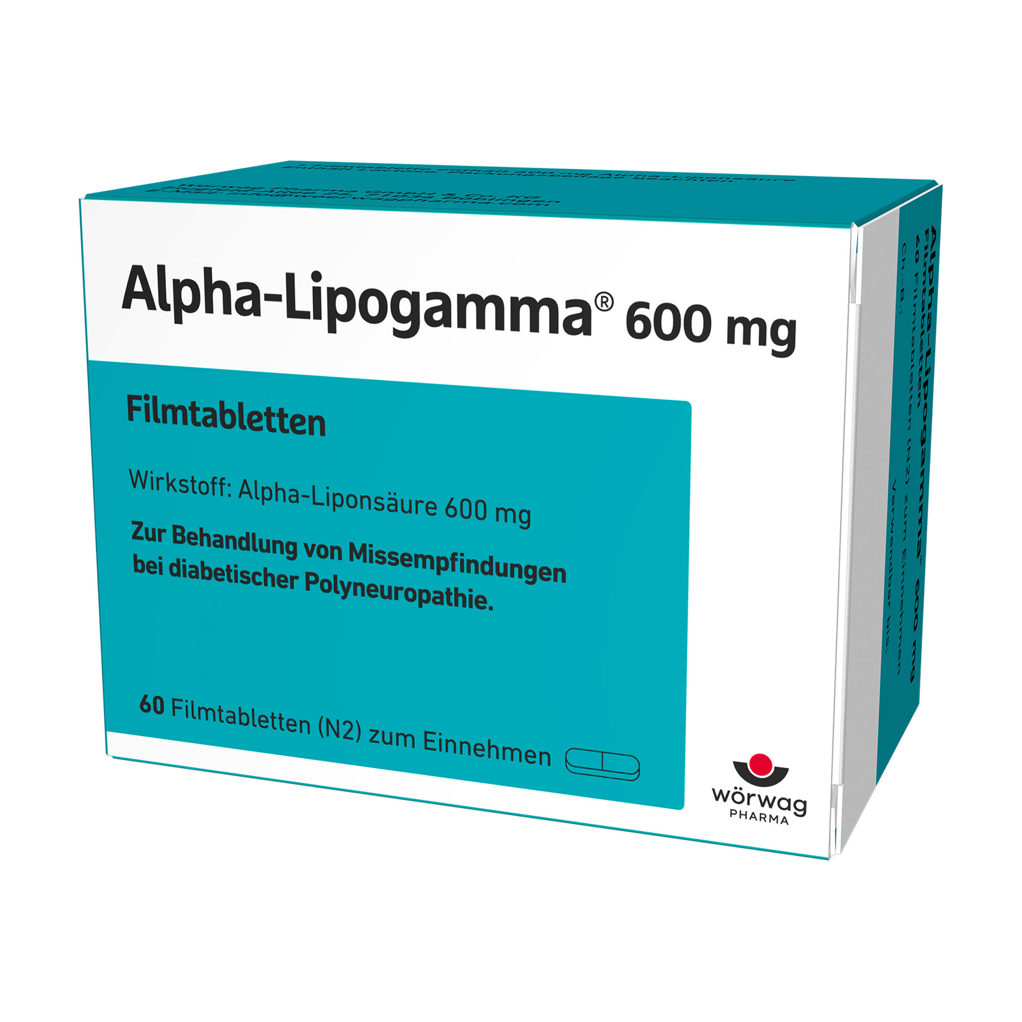 Alpha Lipogamma 600 Mg Filmtabletten - None