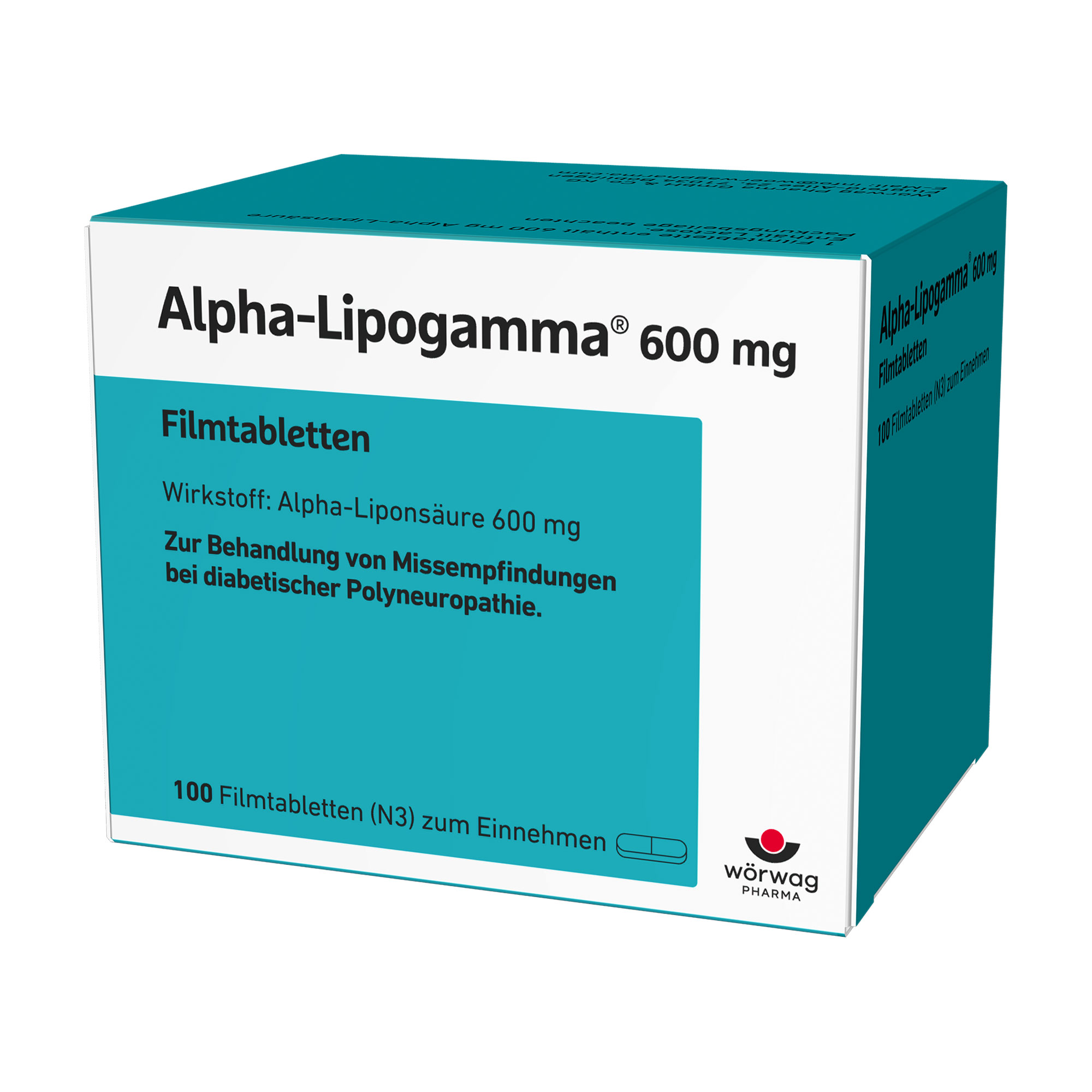 Alpha Lipogamma 600 Mg Filmtabletten - None