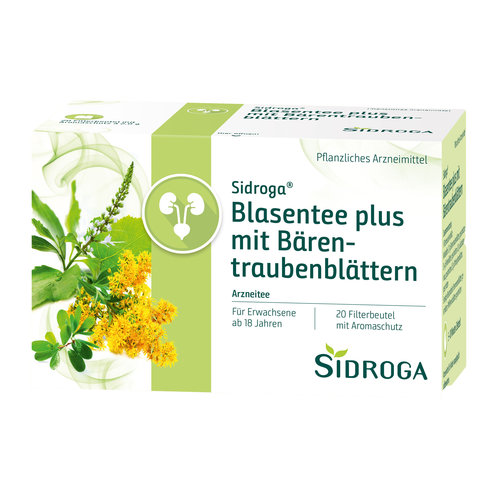 Sidroga Blasentee Plus Mit Bärentraubenblättern Ftbl. - None